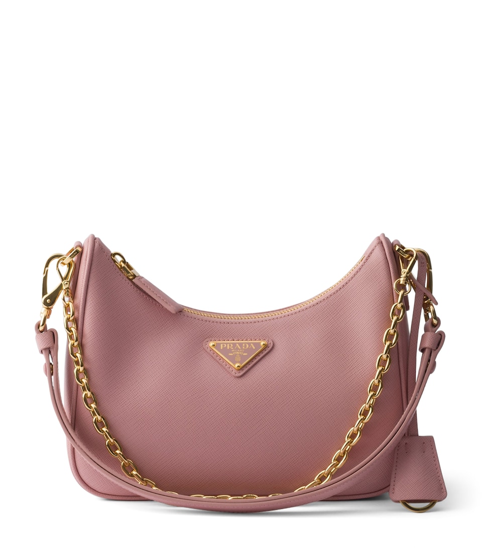 Prada Mini Saffiano Leather Re-Edition Top-Handle Bag