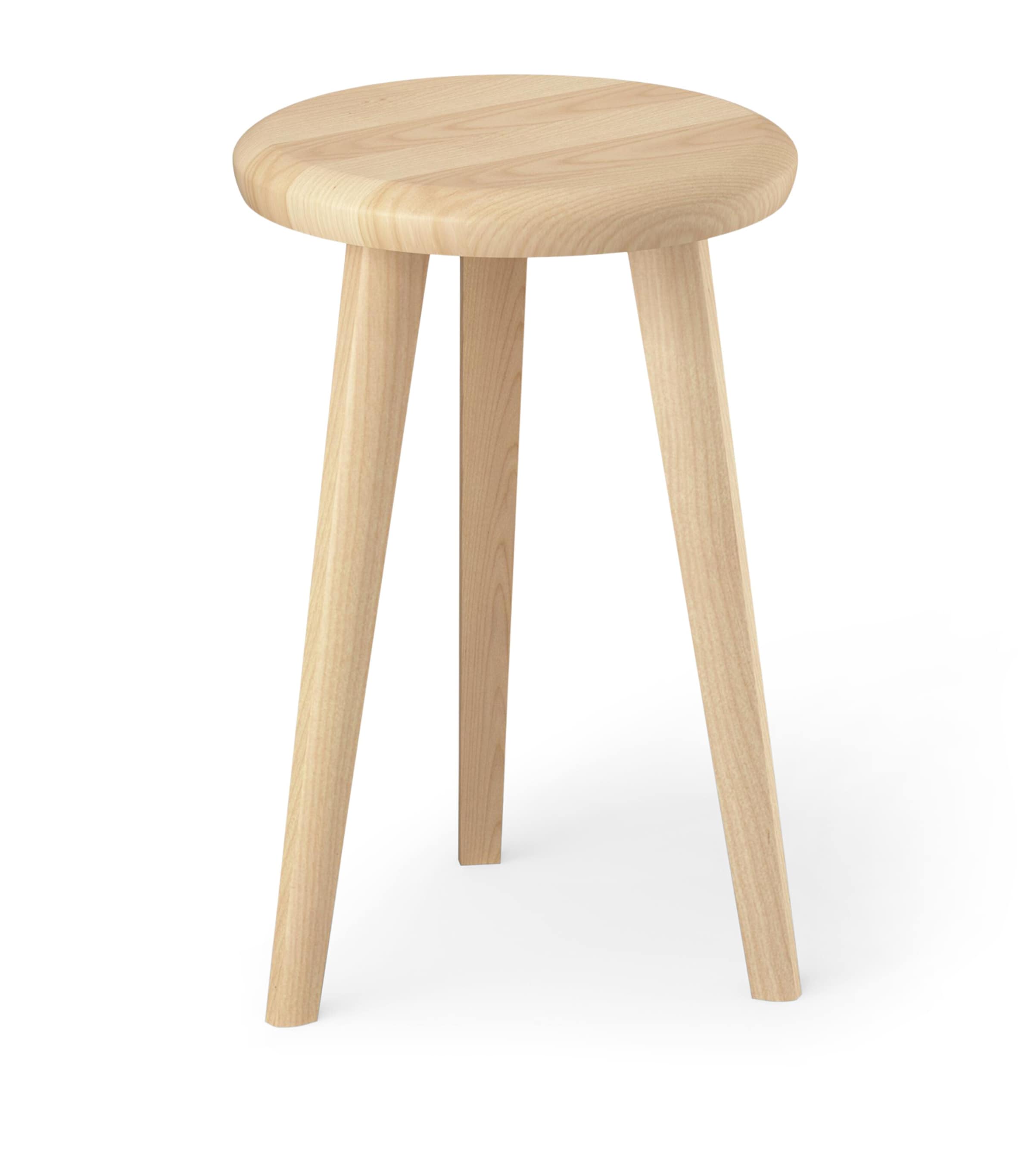 Decor Walther Maple Wood Onya Hocker Stool Maple Natural