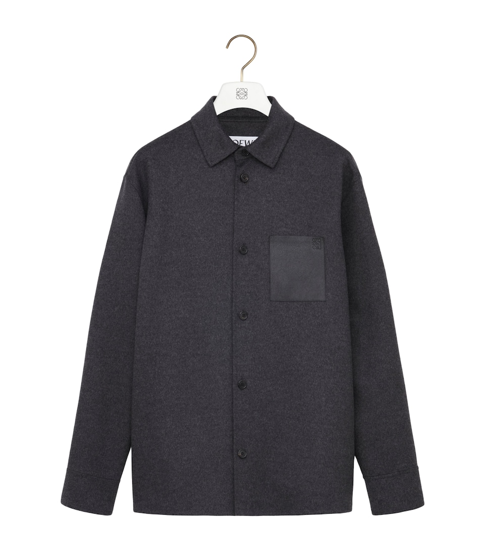 Wool-Cashmere Overshirt