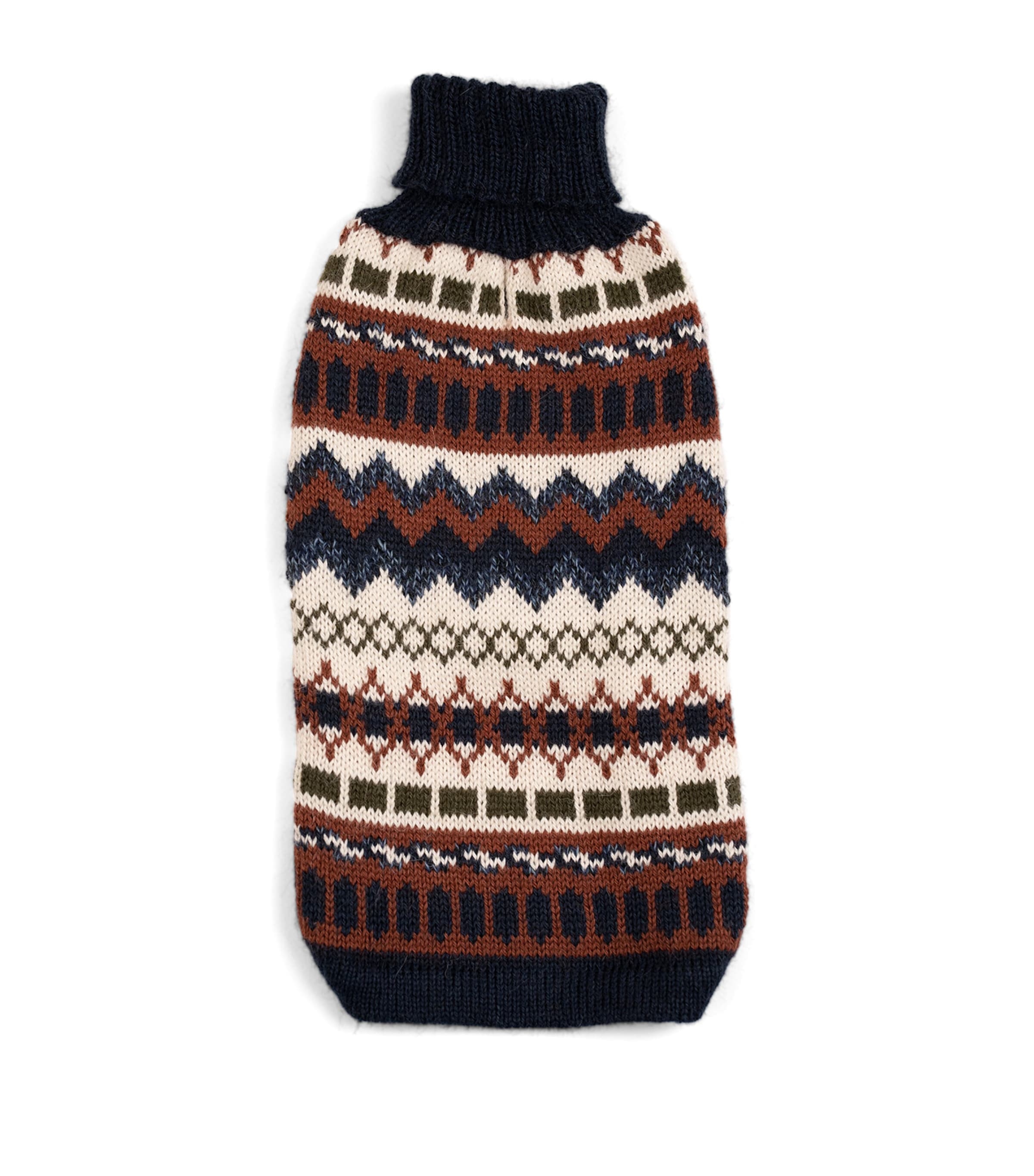 ALQO WASI Iceberg Bleau Melange Dog Sweater (X-Small) Iceberg Blue