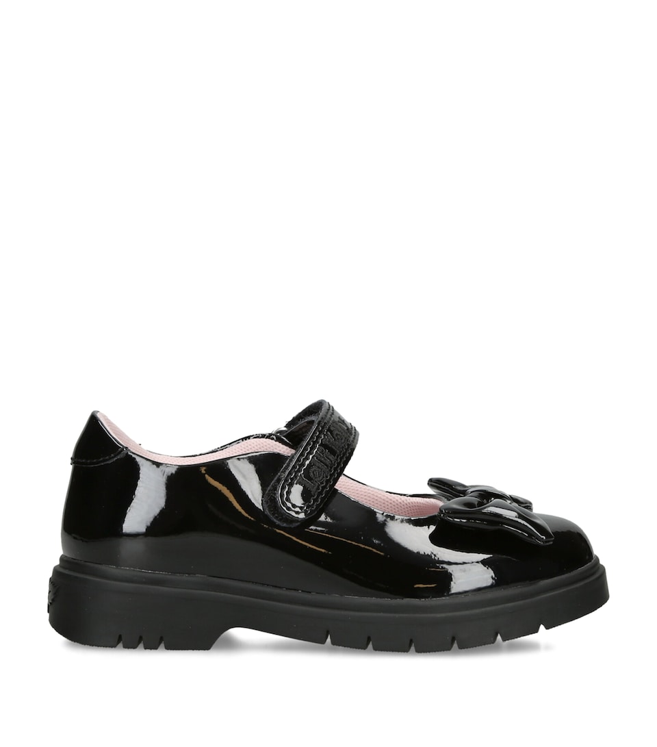 Lelli Kelly Patent Leather Billie School Shoes Black