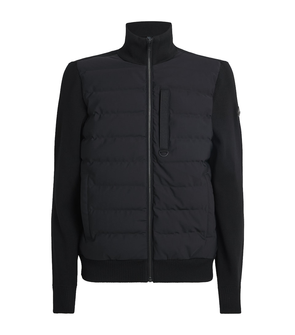 Moose Knuckles Mens Kamet Hybrid Jacket Black