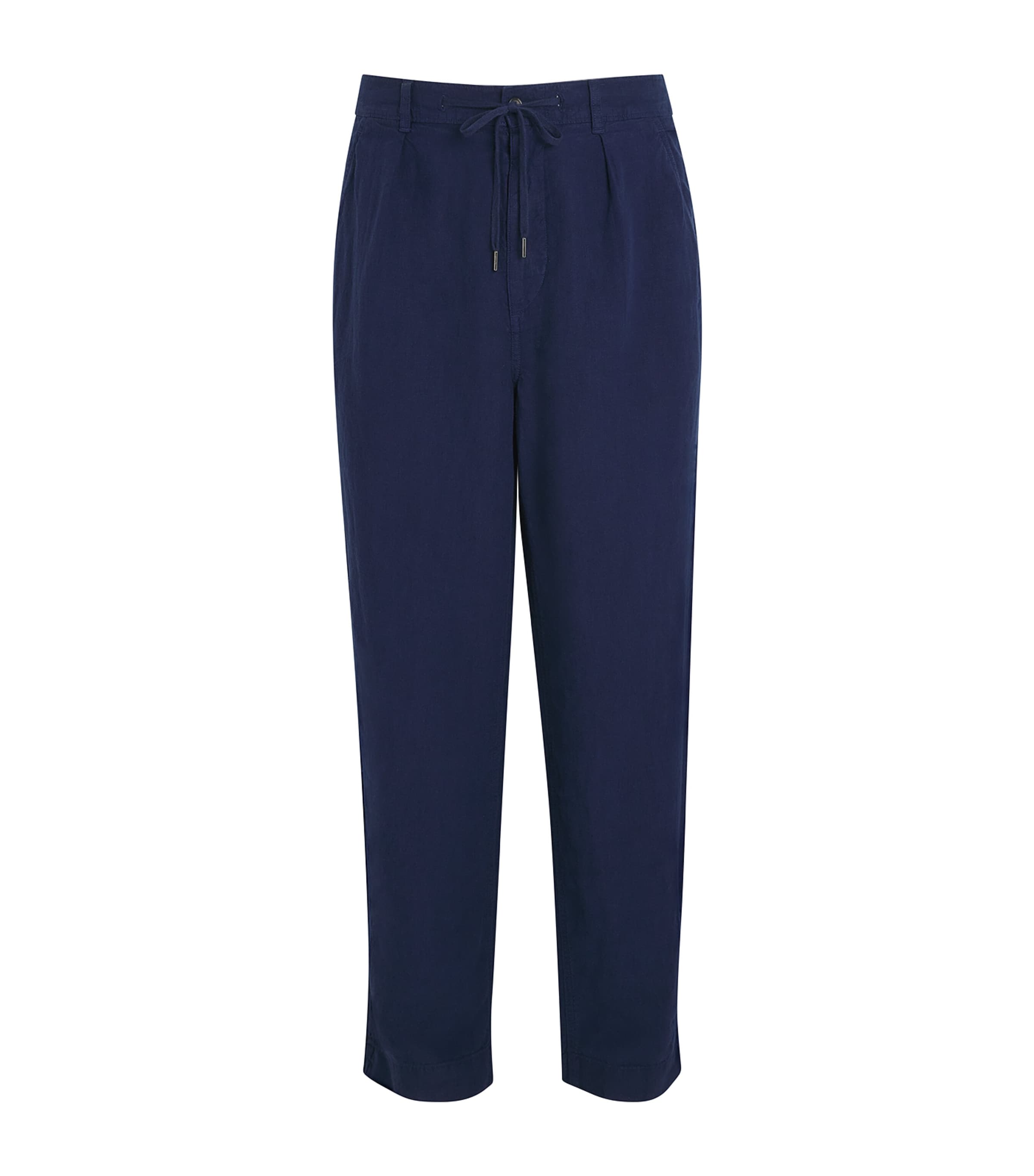 Linen Drawstring Trousers