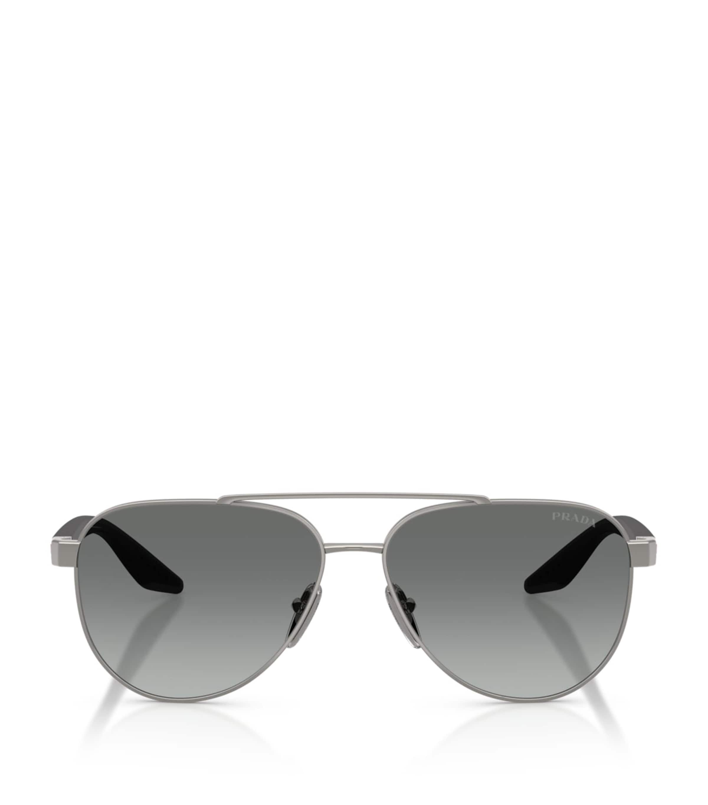 Prada Linea Rossa Metal A52S Aviator Sunglasses