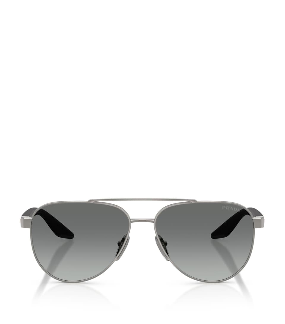 Prada Linea Rossa Metal A52S Aviator Sunglasses