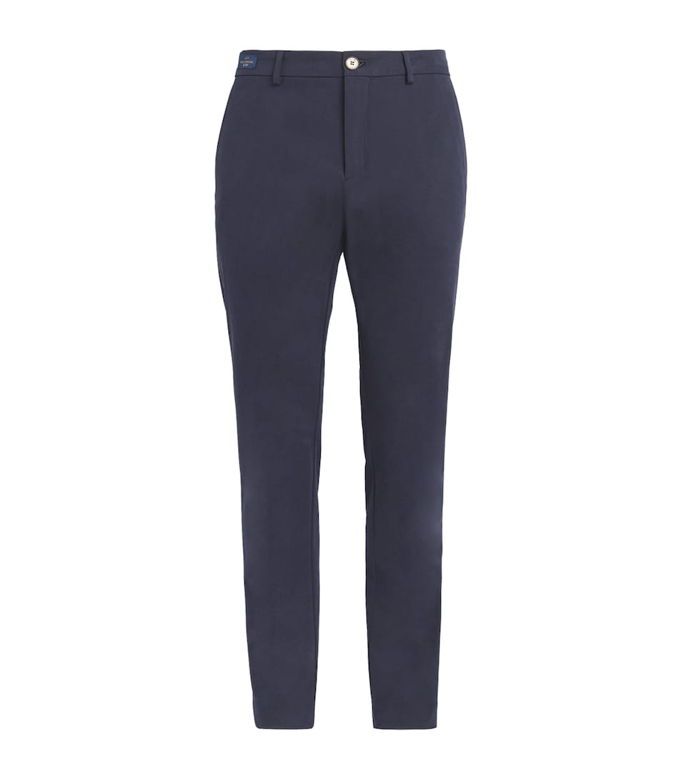 Paul & Shark Mens X-Soft Straight Chinos Profondo Blu