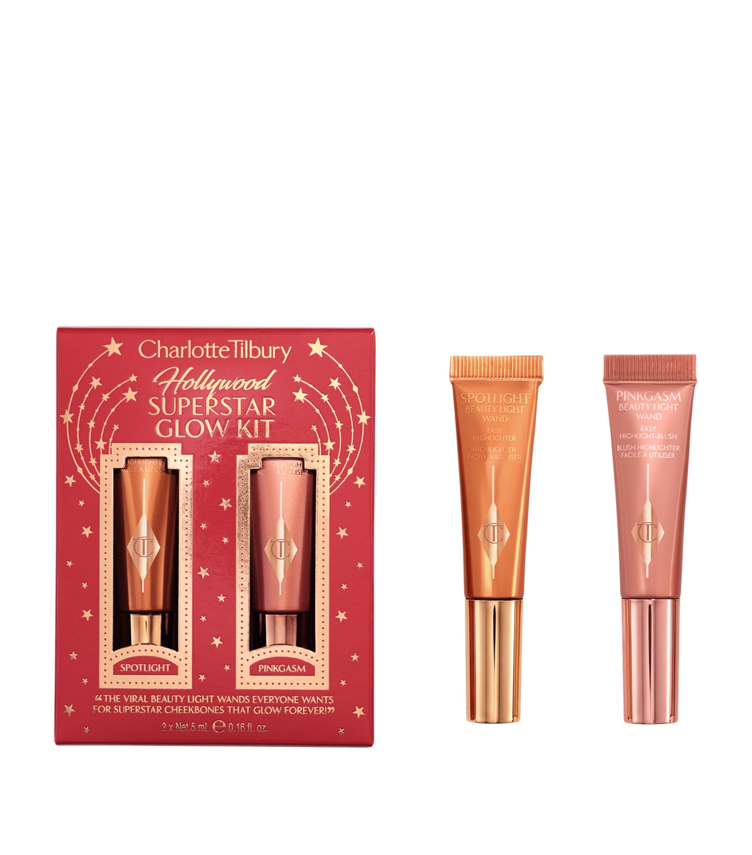 Charlotte Tilbury Hollywood Superstar Glow Kit Pink