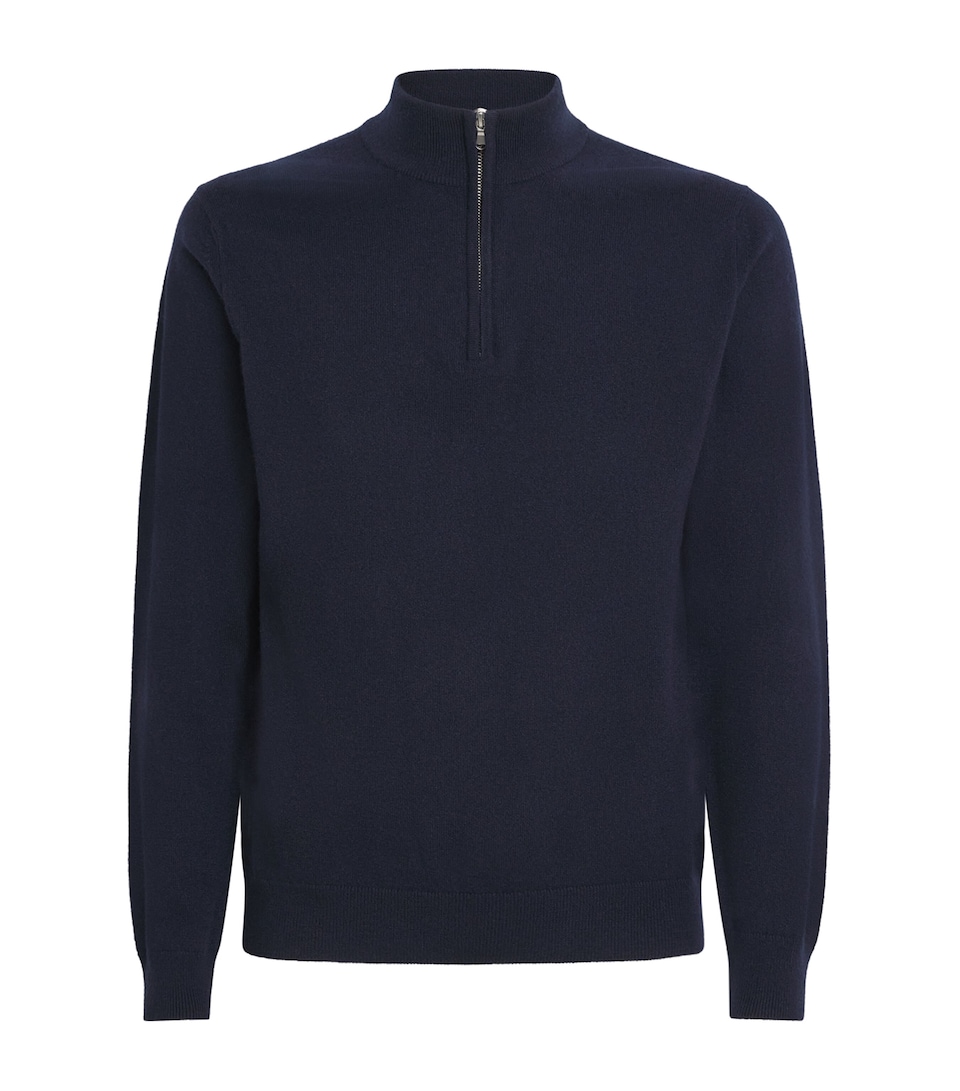 Cashmere Half-Zip Sweater