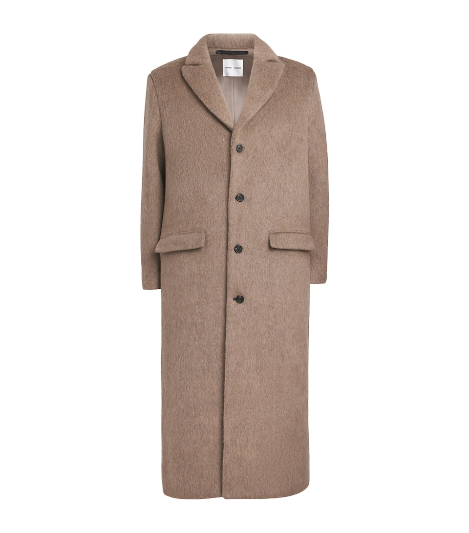 Wool-Blend Overcoat