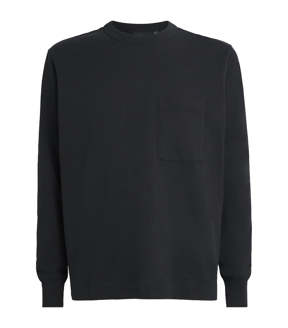 Cotton Long-Sleeve Disk Gladstone T-Shirt