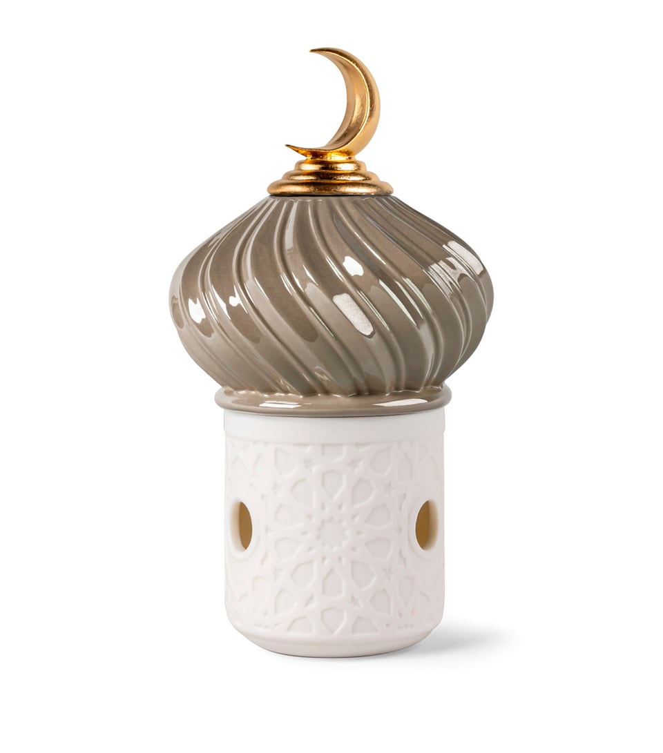 Lladró Majestic Nights Incense Diffuser Brown & Gold