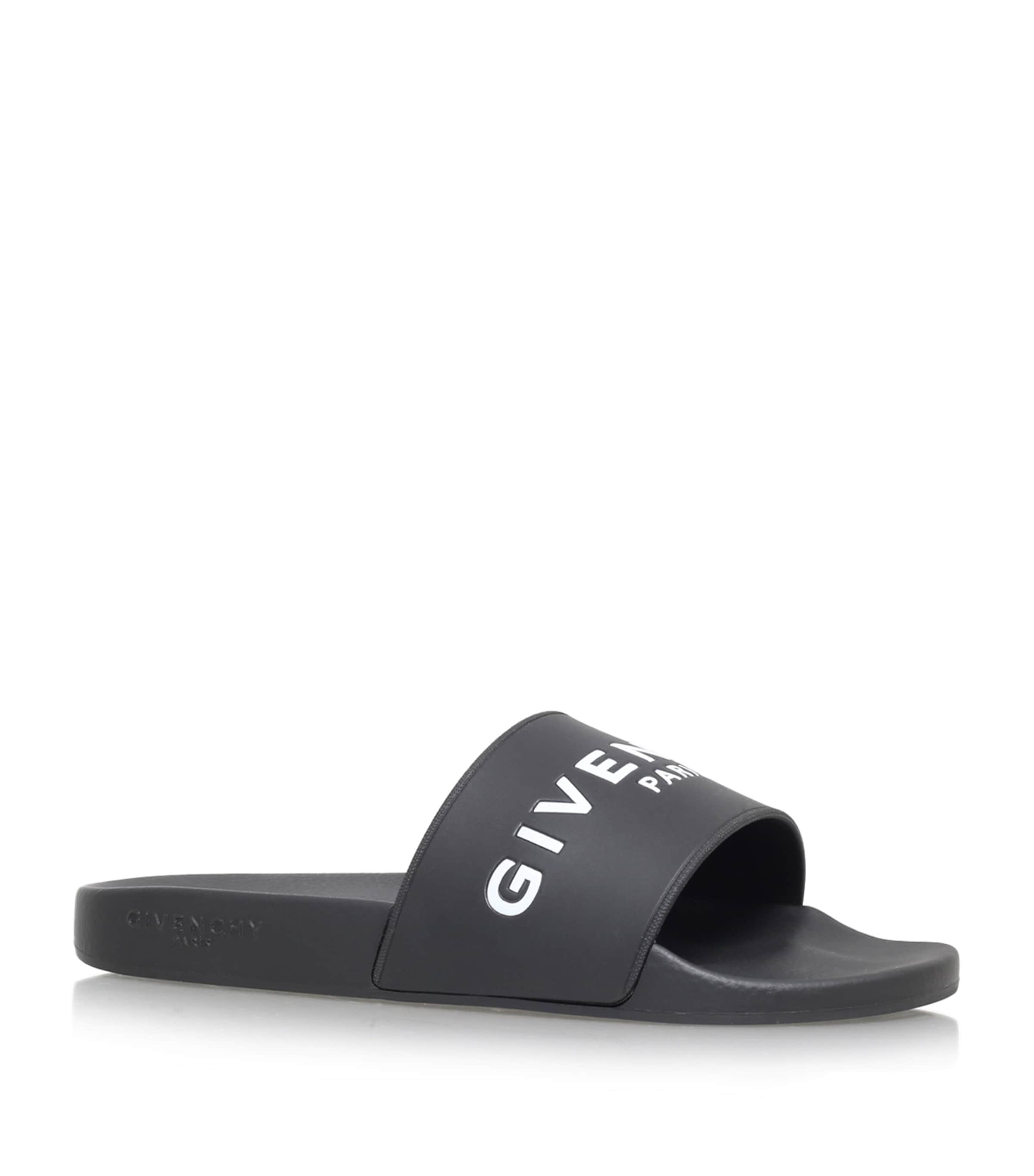 【Givenchy】ラバースライド Givenchy Logo Slides | Harrods UK