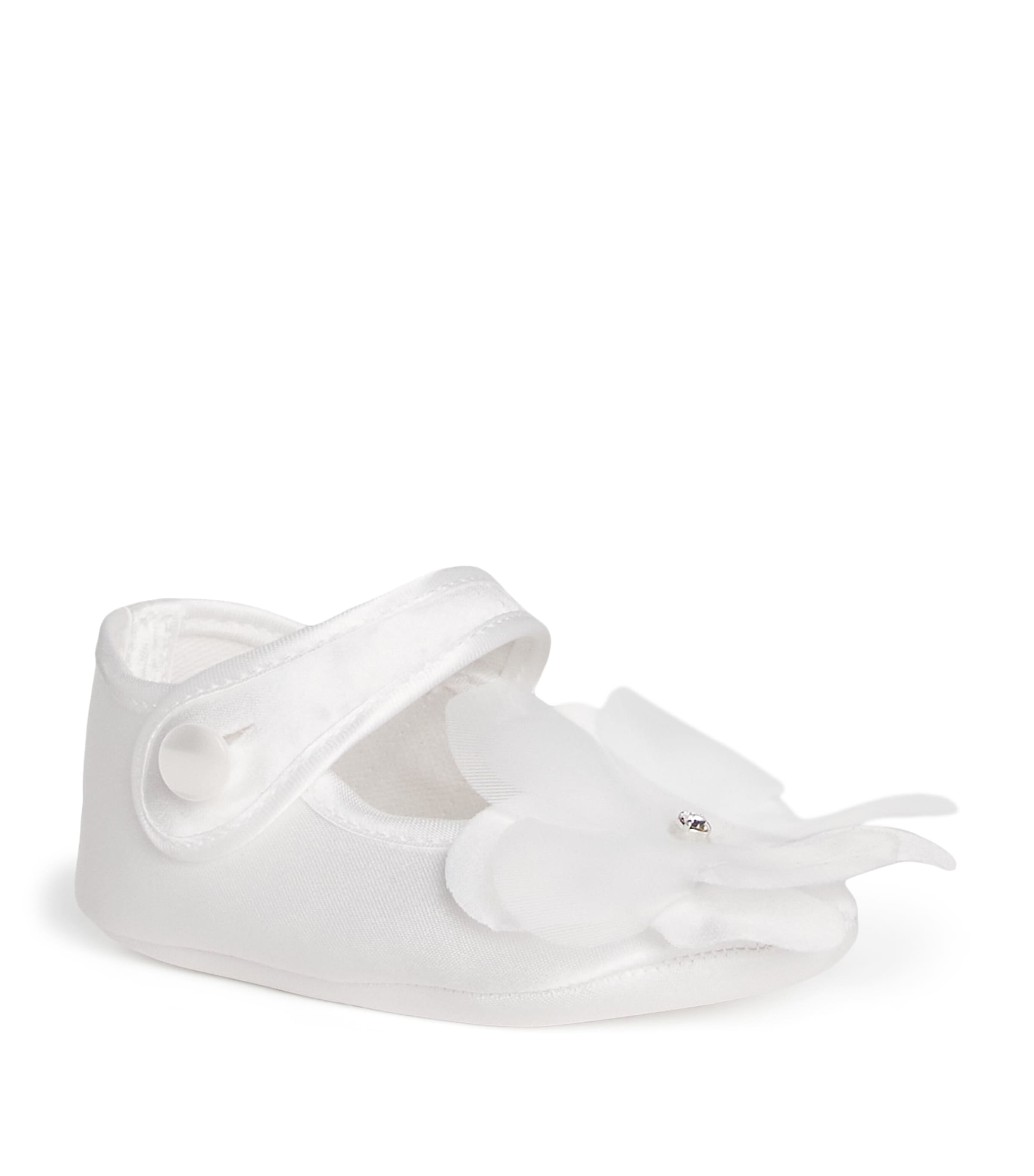 Flower-Embellished Shoes