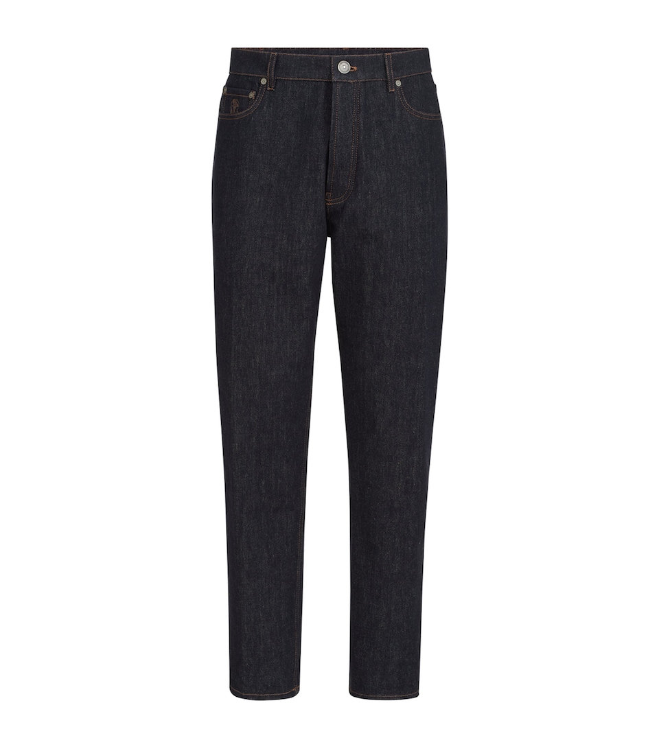 Brunello Cucinelli Mens Japanese Denim Jeans