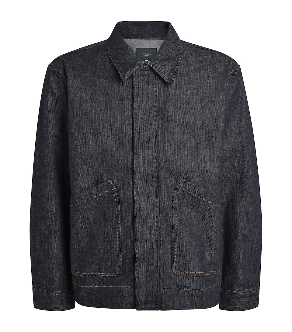 Patch-Pocket Denim Jacket