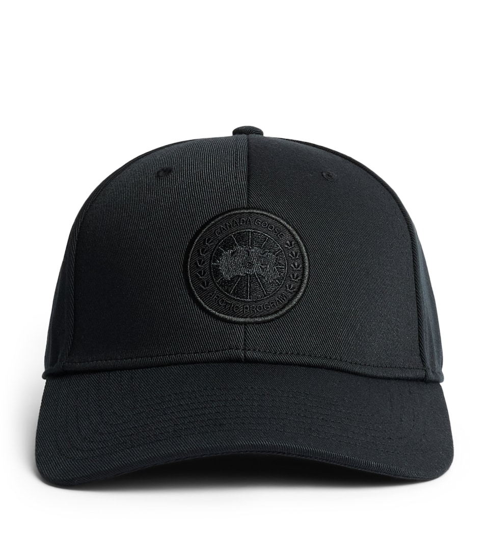 Canada Goose Logo Patch Cap Black