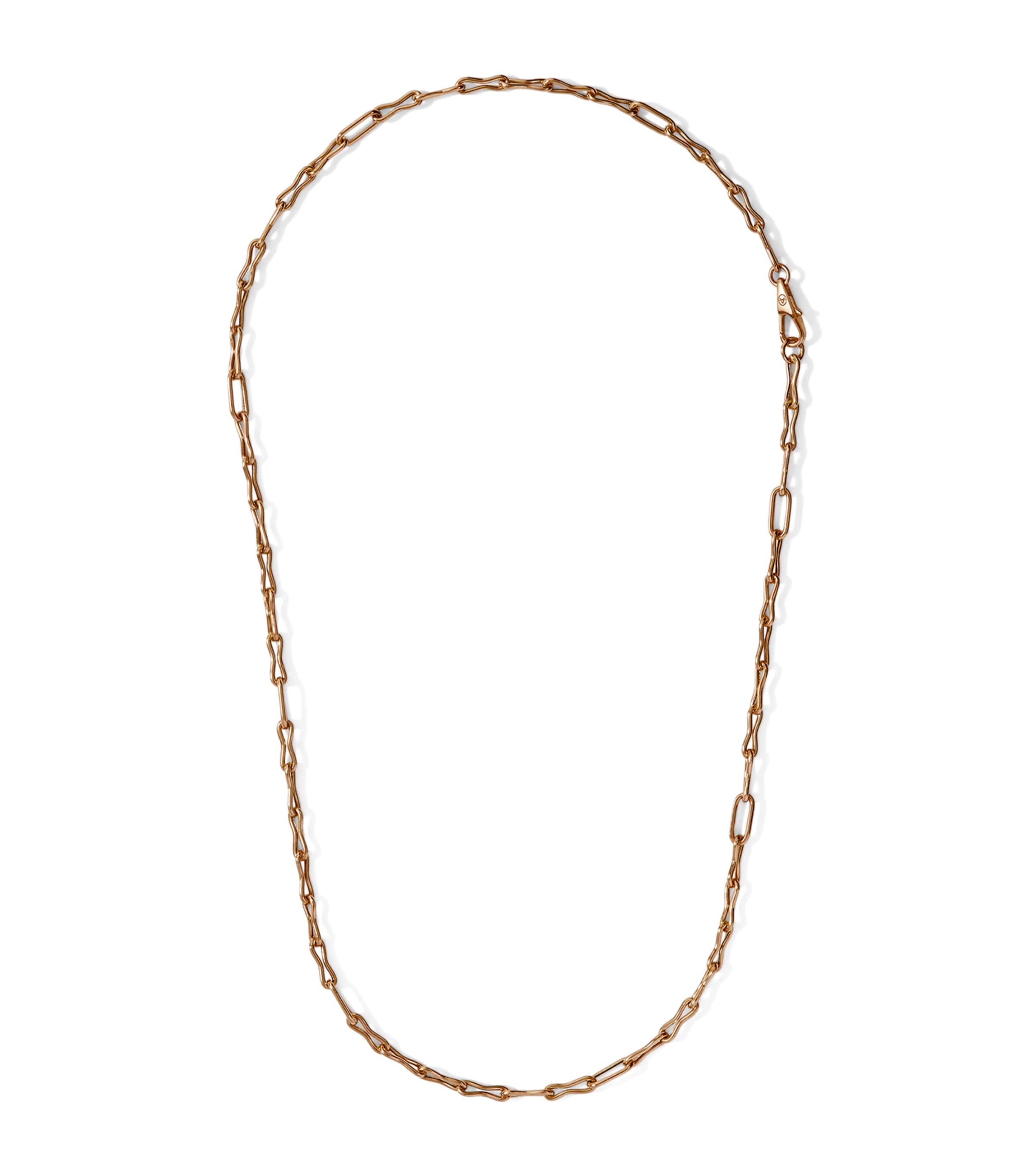 Annoushka Yellow Gold Infinity Chain Necklace