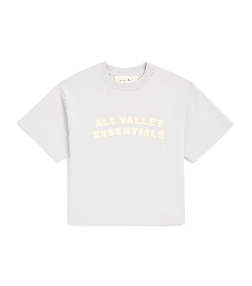 FEAR OF GOD ESSENTIALS KIDS All Valley Logo T-Shirt (2-14 Years)