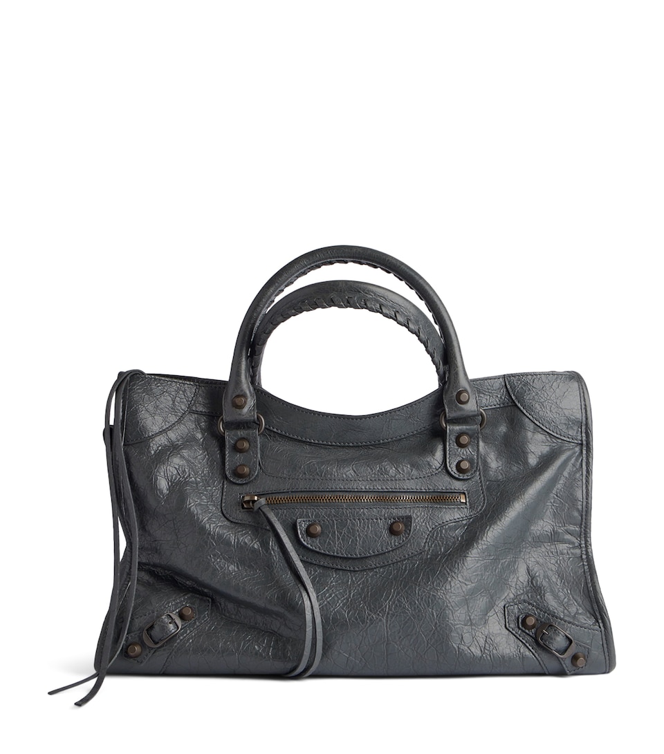 Medium Leather Le City Top-Handle Bag