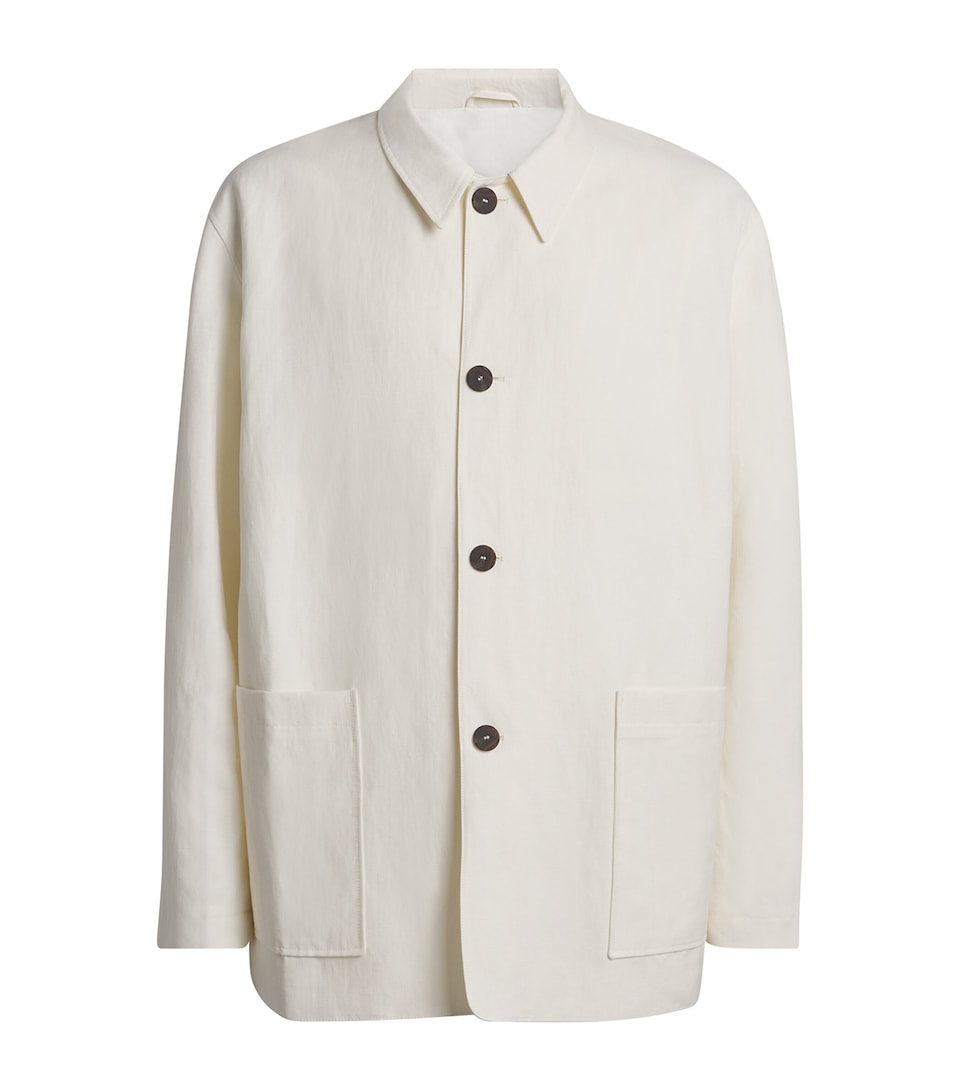 Linen-Wool Nopi Jacket