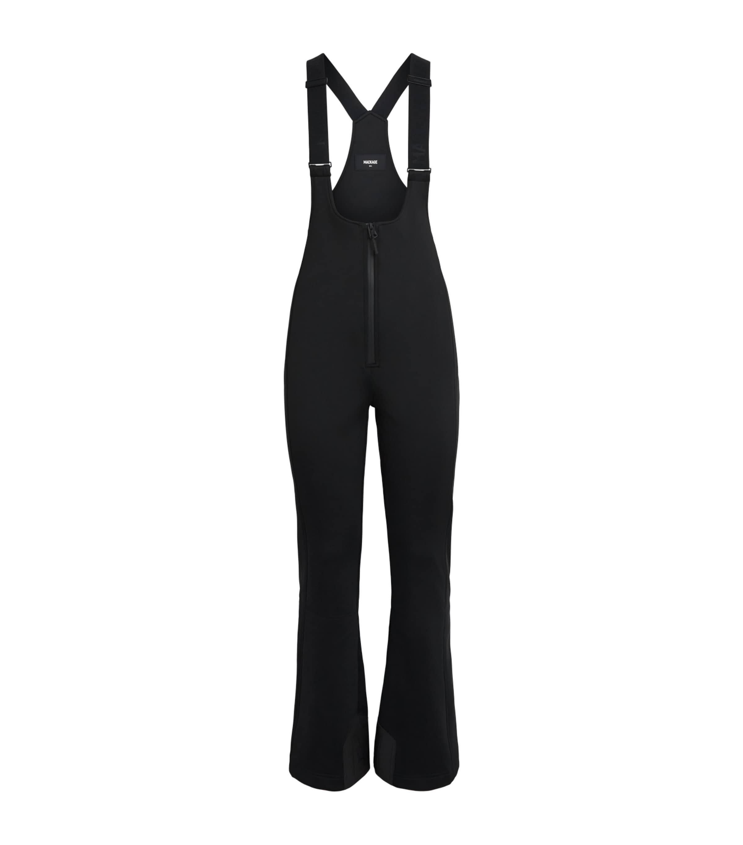 Mackage Womens Gia Flare Ski Salopettes Black