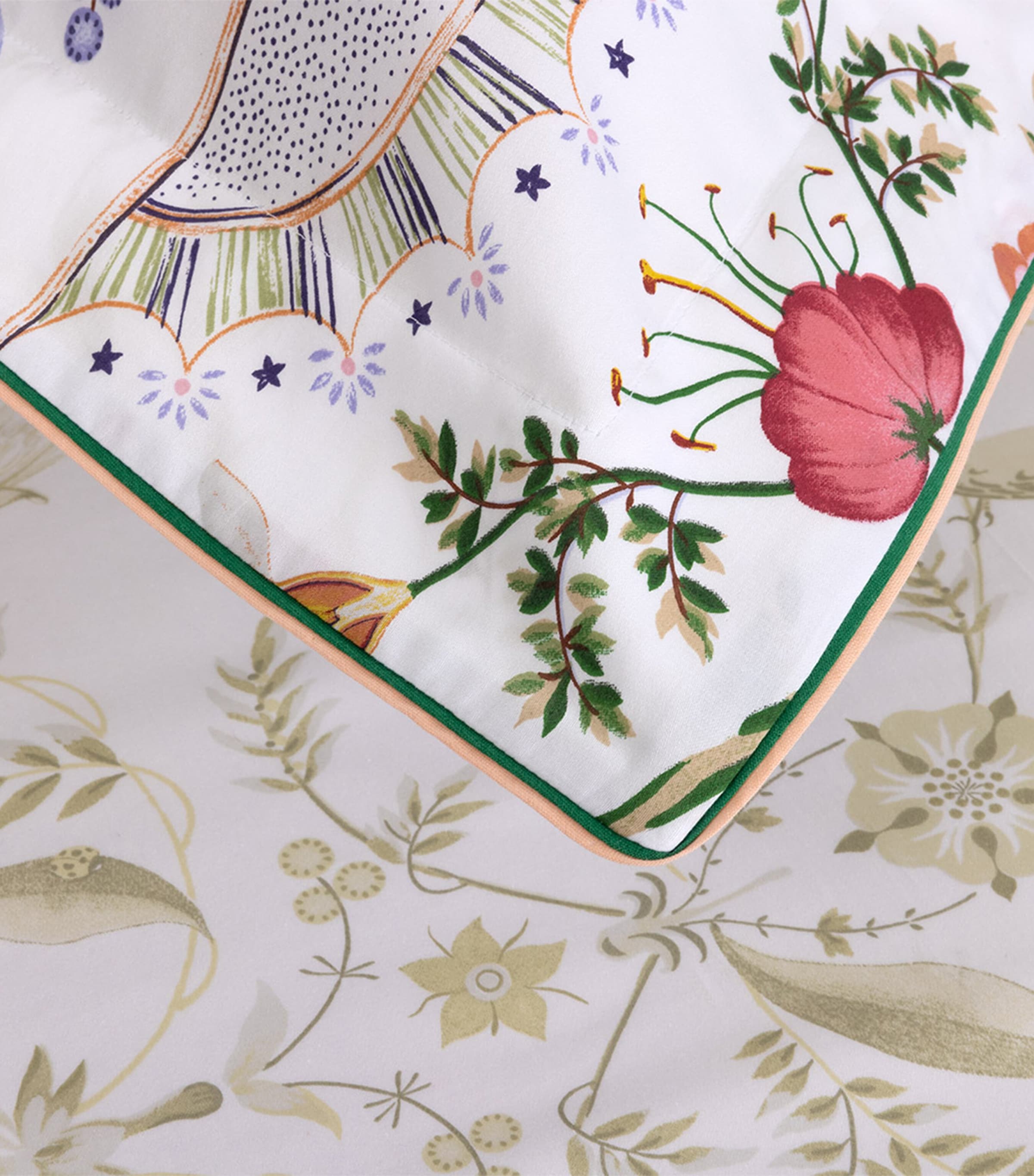 Yves Delorme Organic Cotton Botanic King Pillowcase (54cm x 94cm)