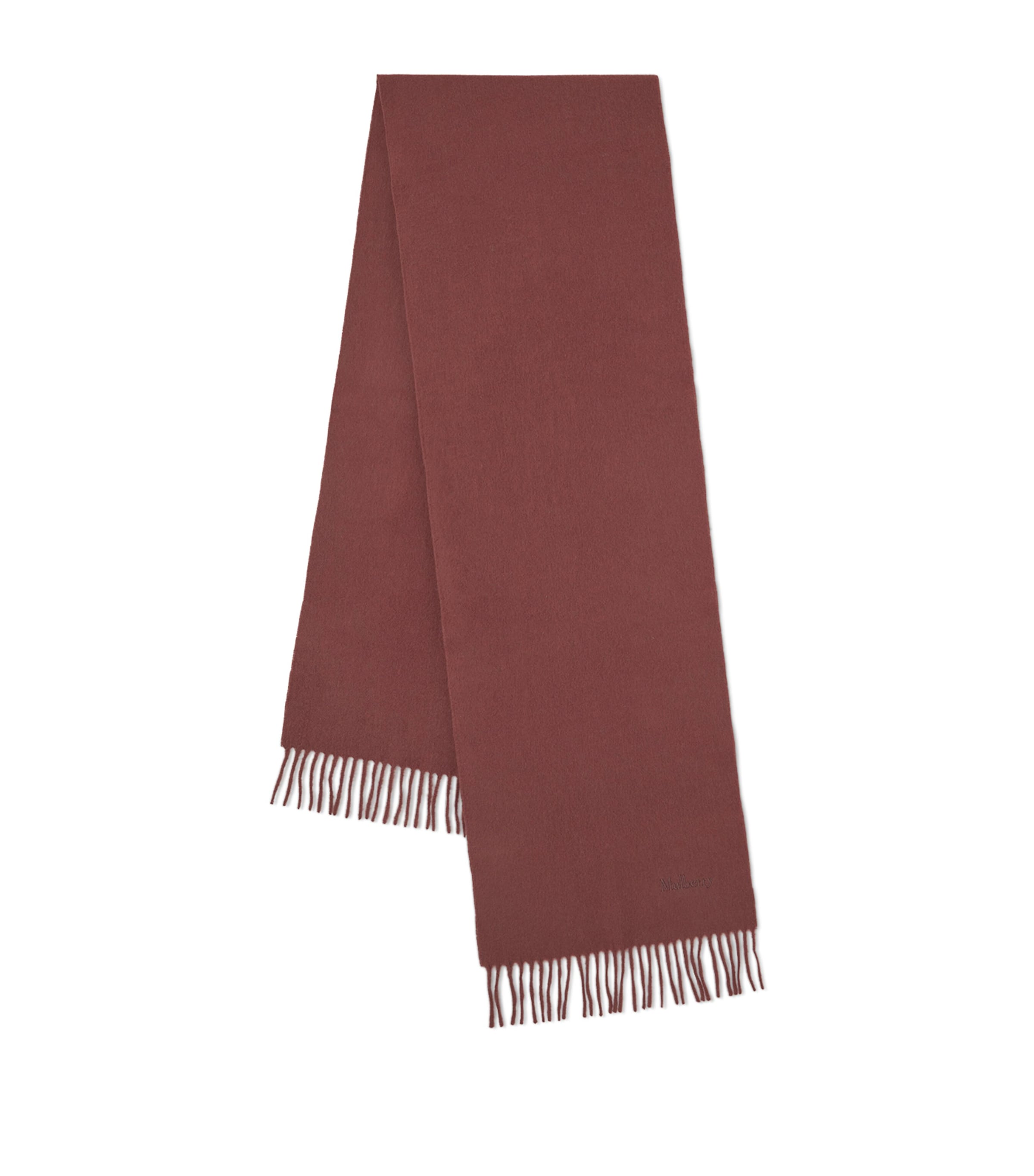 Mulberry Small Merino Wool Scarf Bright Oak
