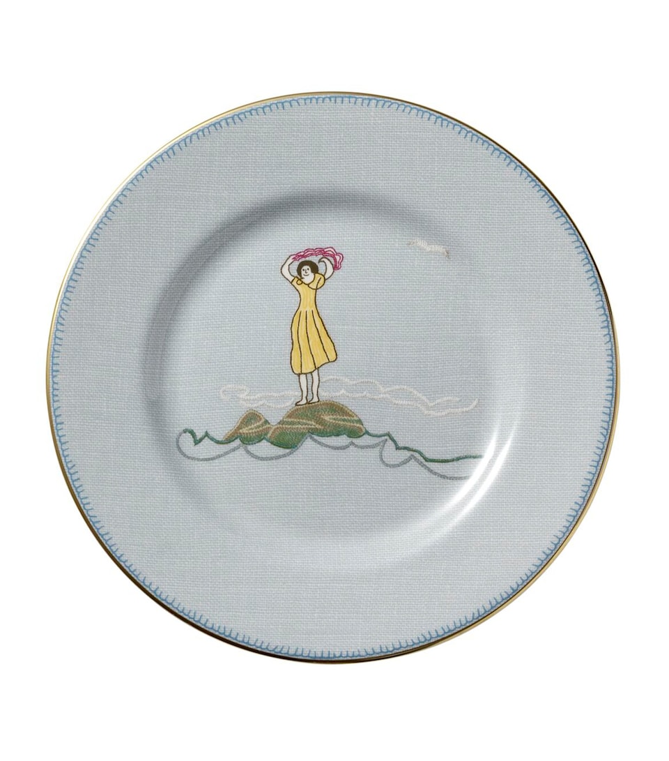 x Kit Kemp Sailor’S Farewell Side Plate (18cm)
