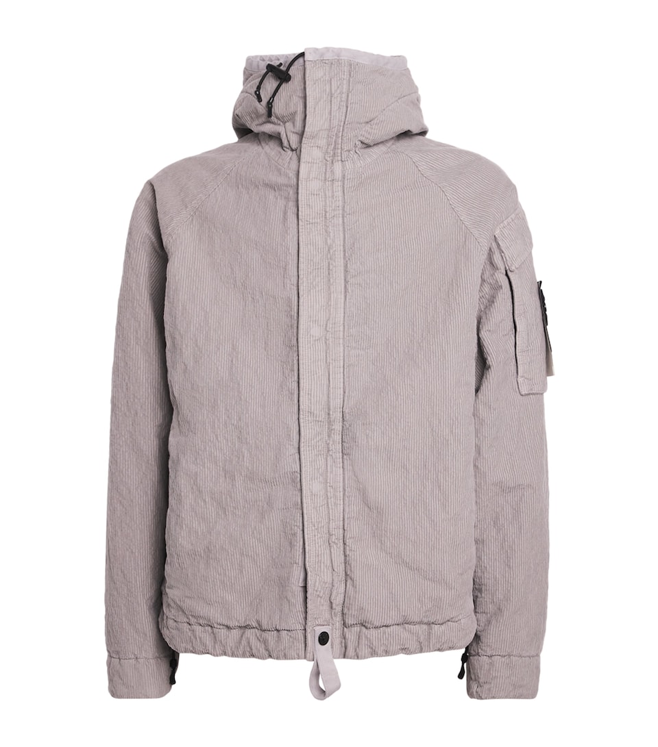 Cotton-Blend Corduroy Anti-Drop Field Jacket