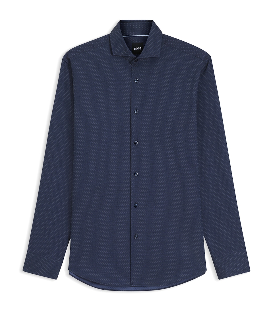 Cotton Polka-Dot Shirt