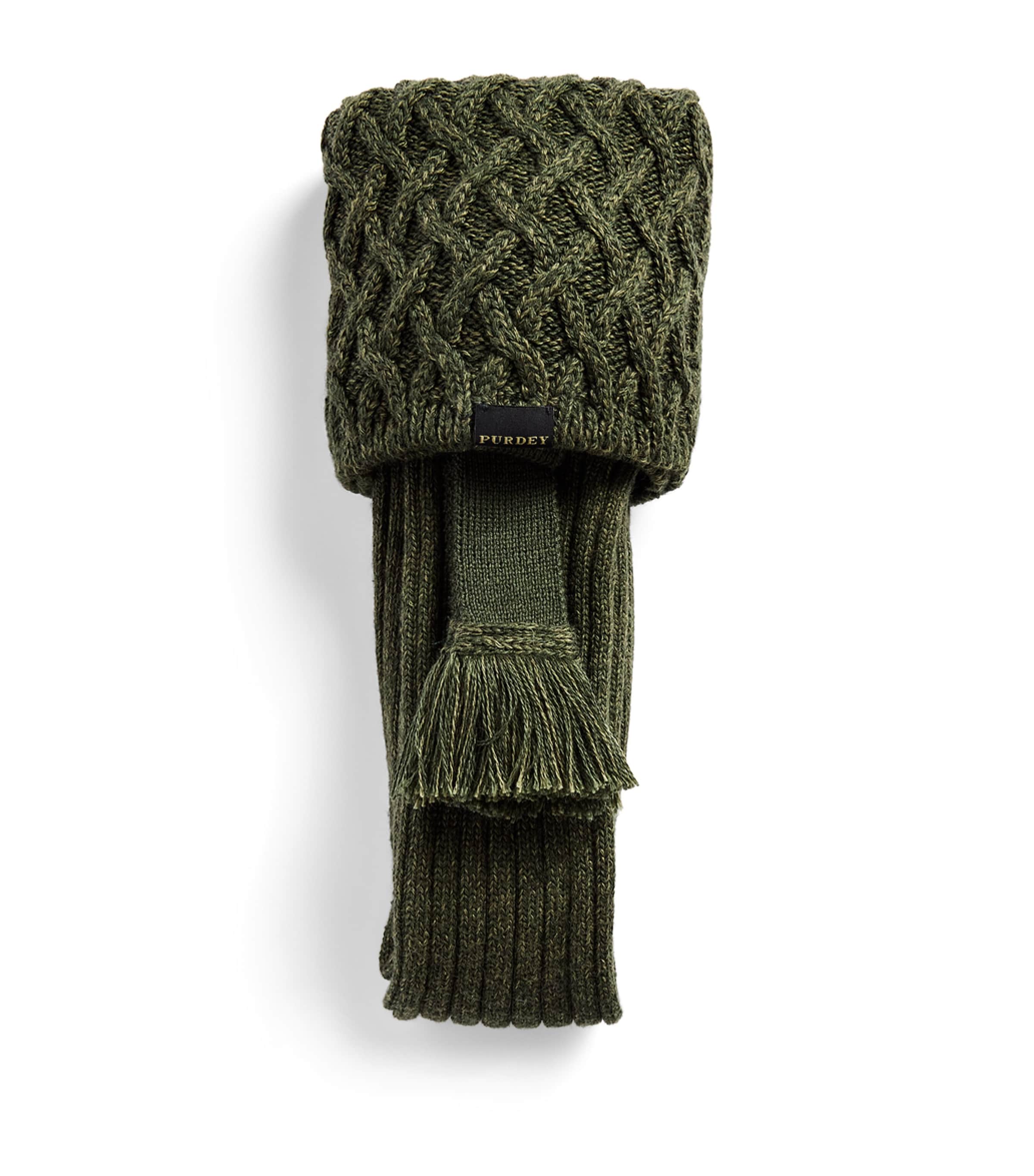 Purdey Mens Alpaca-Wool Aberdeen Socks Ldn