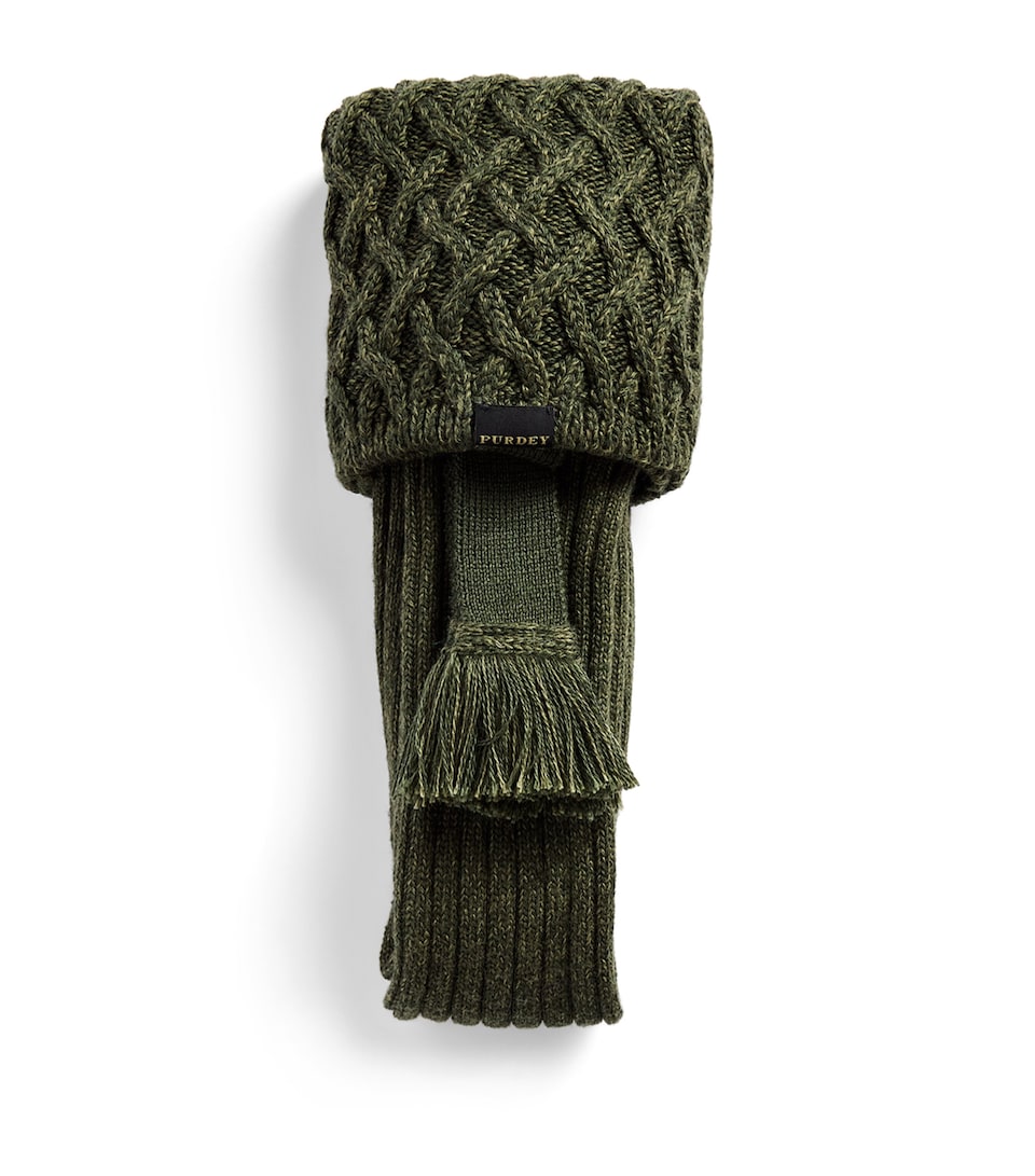 Purdey Mens Alpaca-Wool Aberdeen Socks Ldn