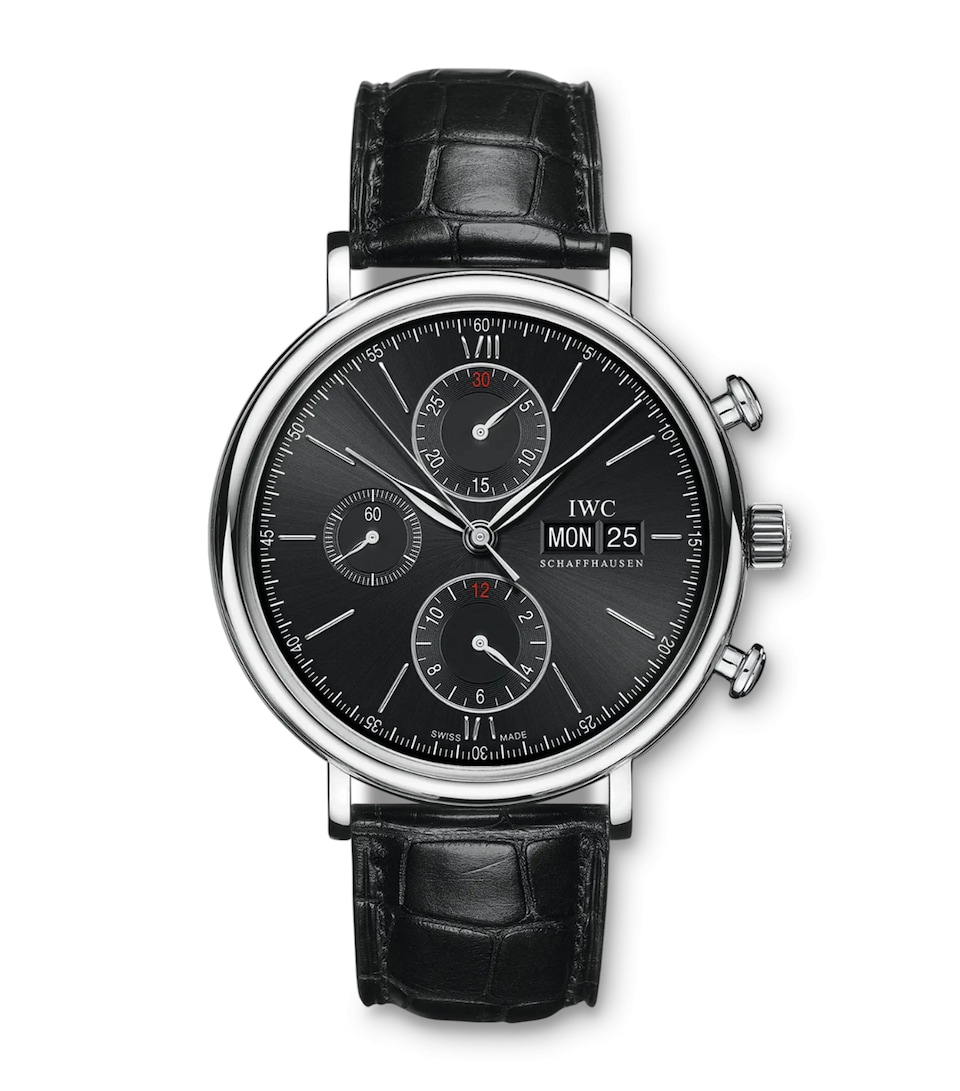 Stainless Steel Portofino Chronograph Watch 42mm