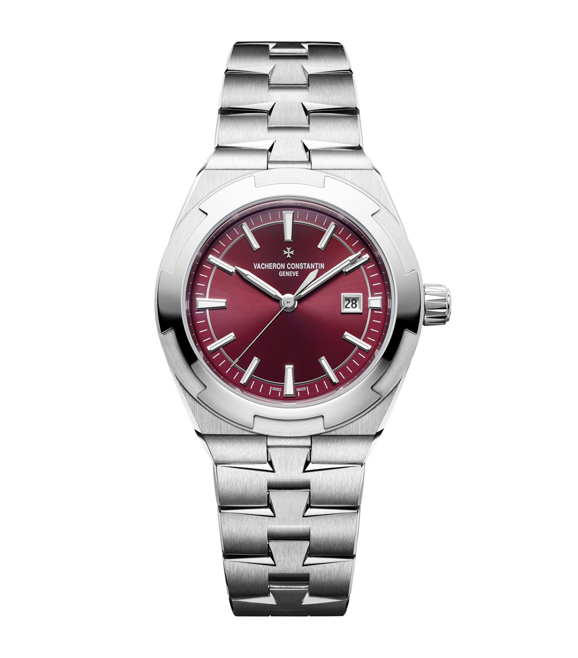 Vacheron Constantin Stainless Steel Overseas Self-Winding Watch 34.5mm Stainless Steel