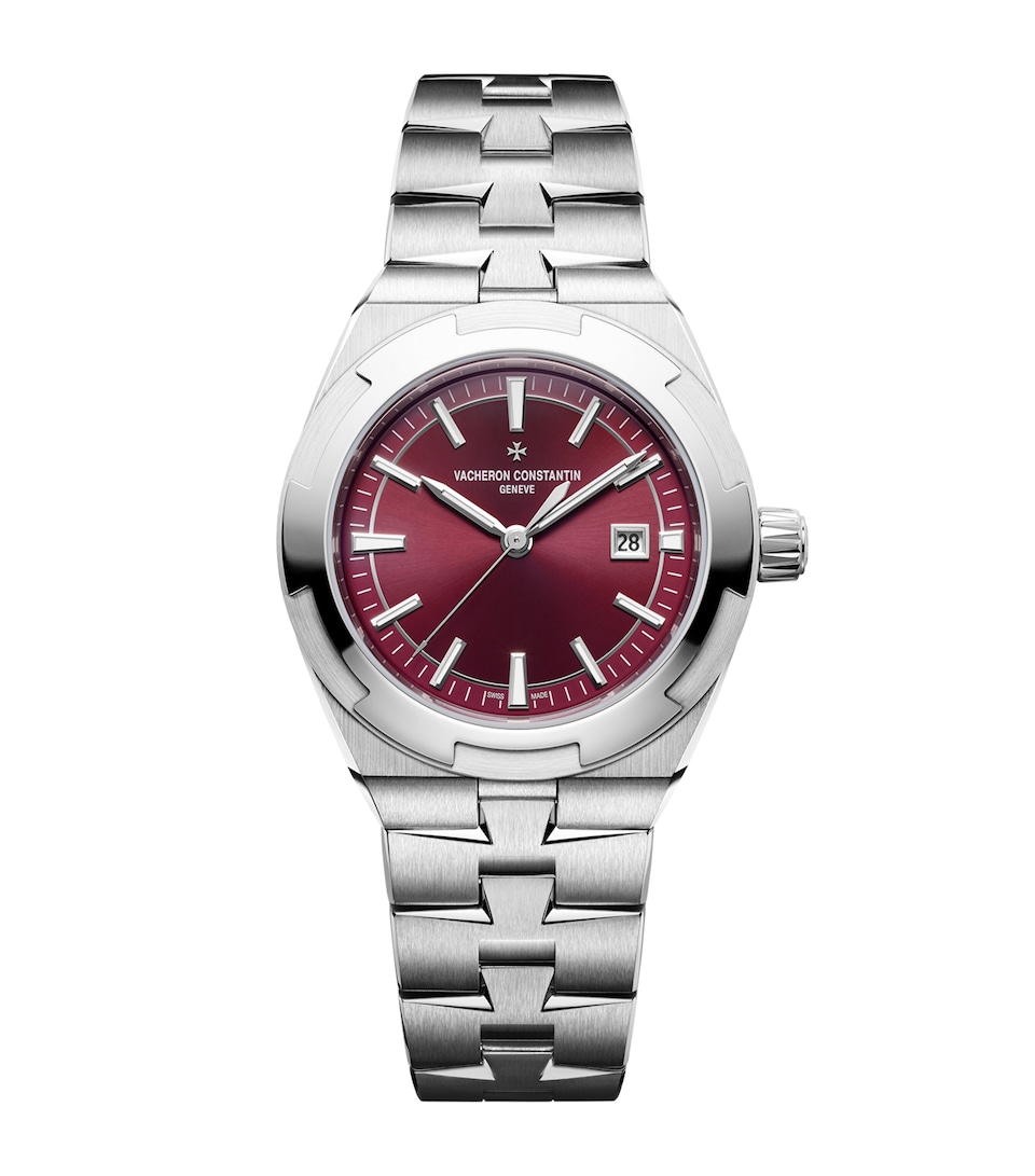 Vacheron Constantin Stainless Steel Overseas Self-Winding Watch 34.5mm Stainless Steel