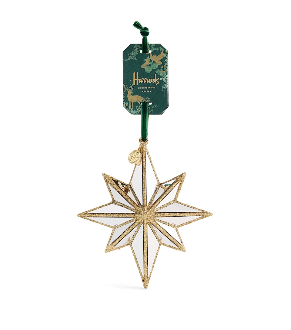 Mirrored Star Tree Decoration