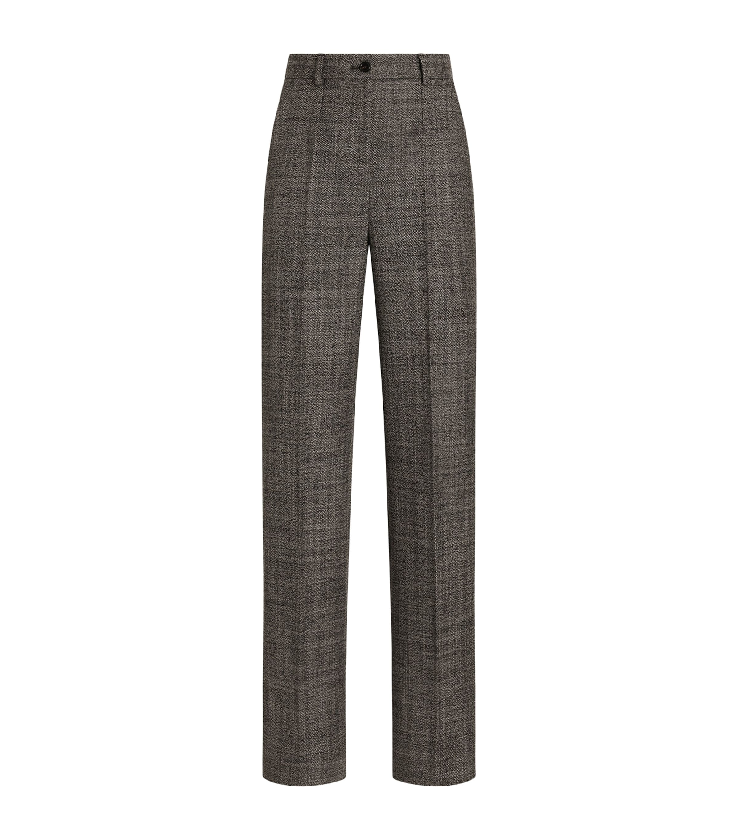 Dolce&Gabbana Womens Virgin Wool Trousers Fantasy (not