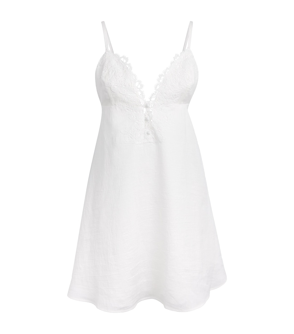 Claudie Pierlot Womens A-Line Mini Dress Ecru