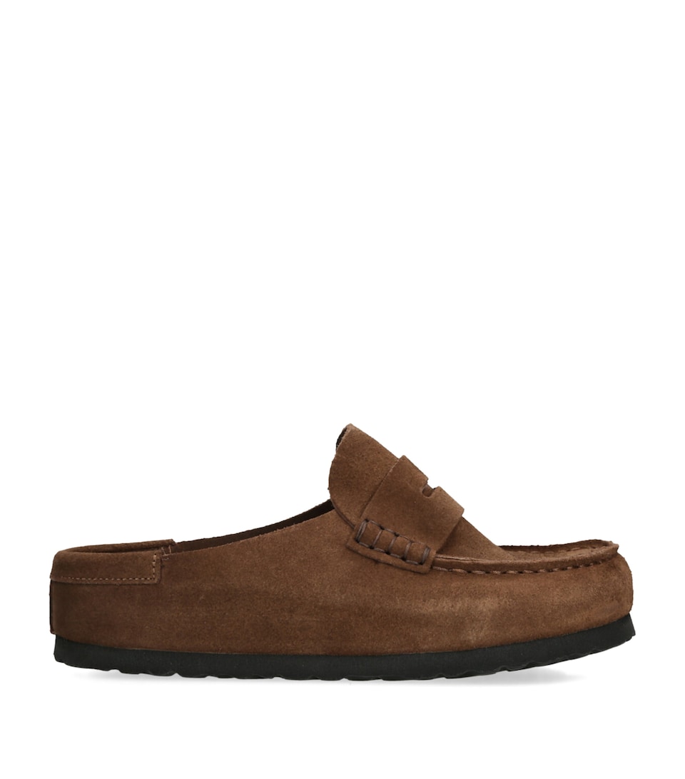 Suede Naples Wrapped Clogs