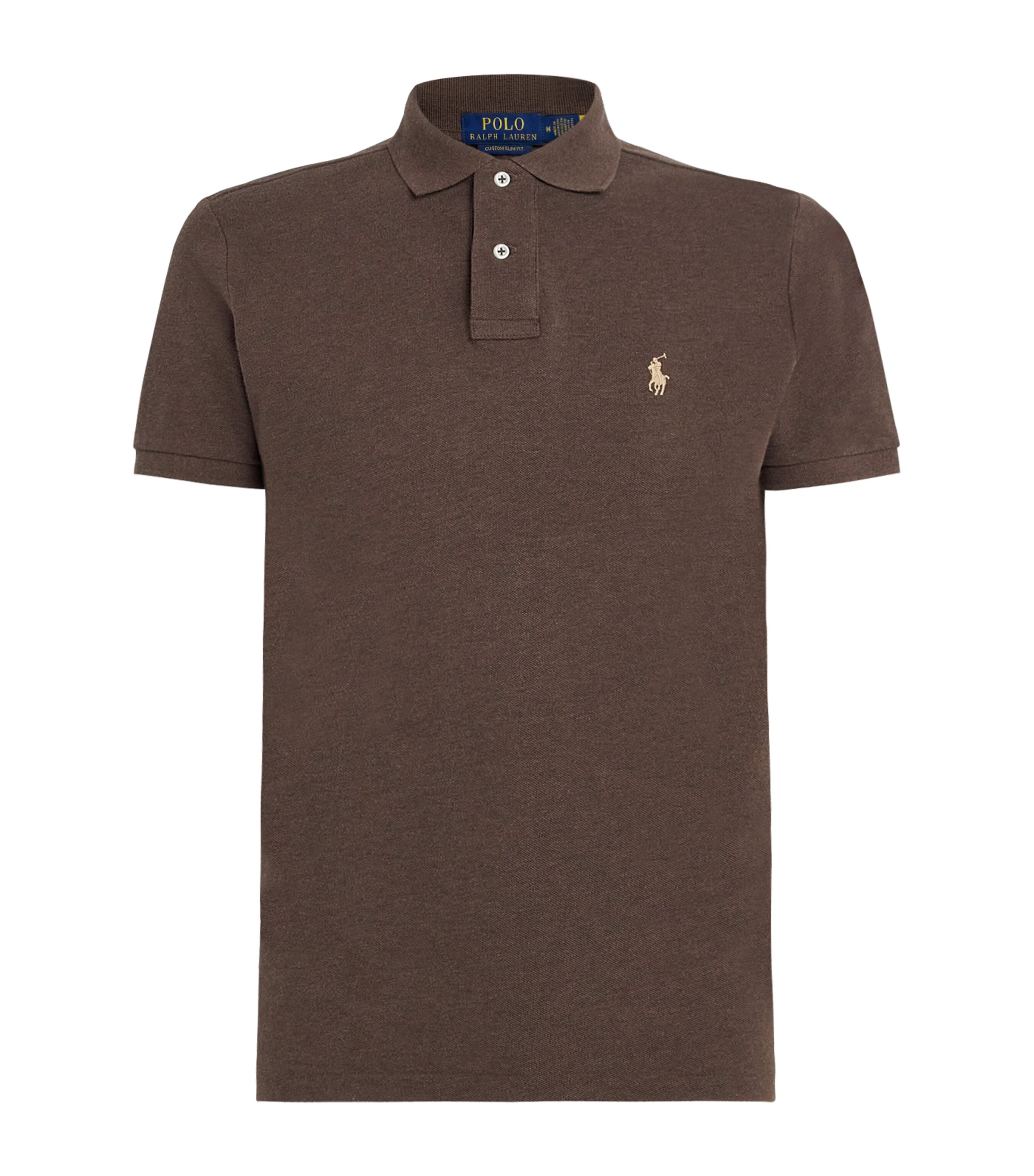 Cotton Mesh Custom-Fit Polo Shirt
