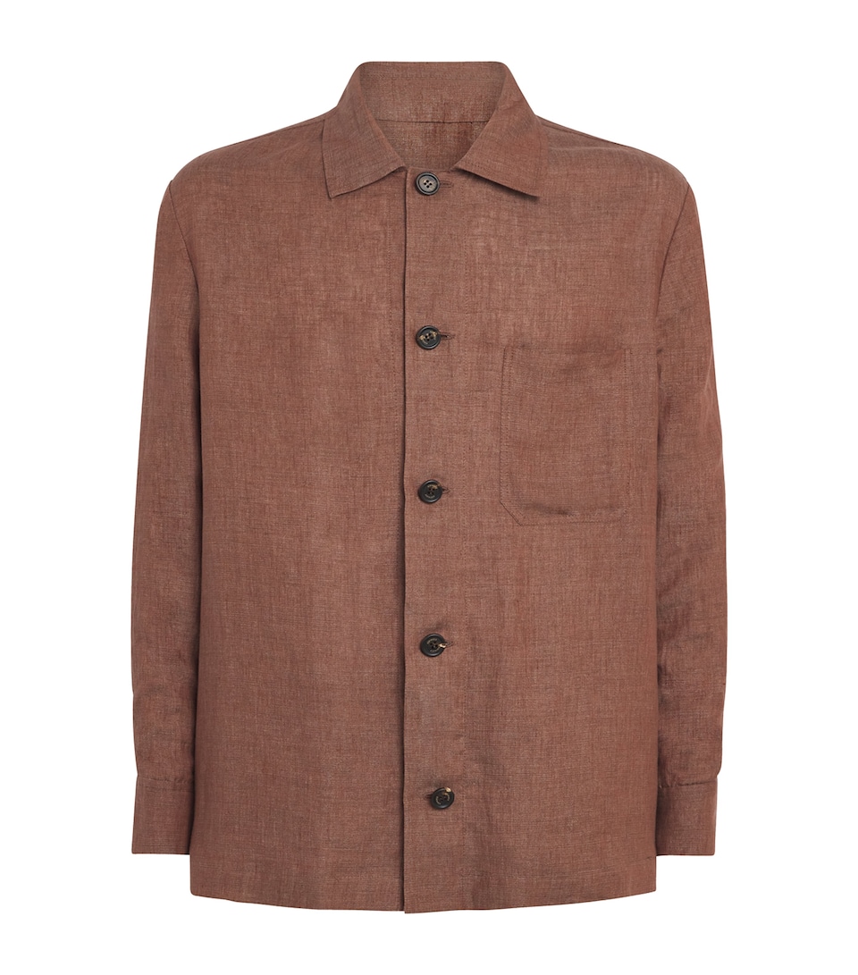 x Harrods Linen Overshirt