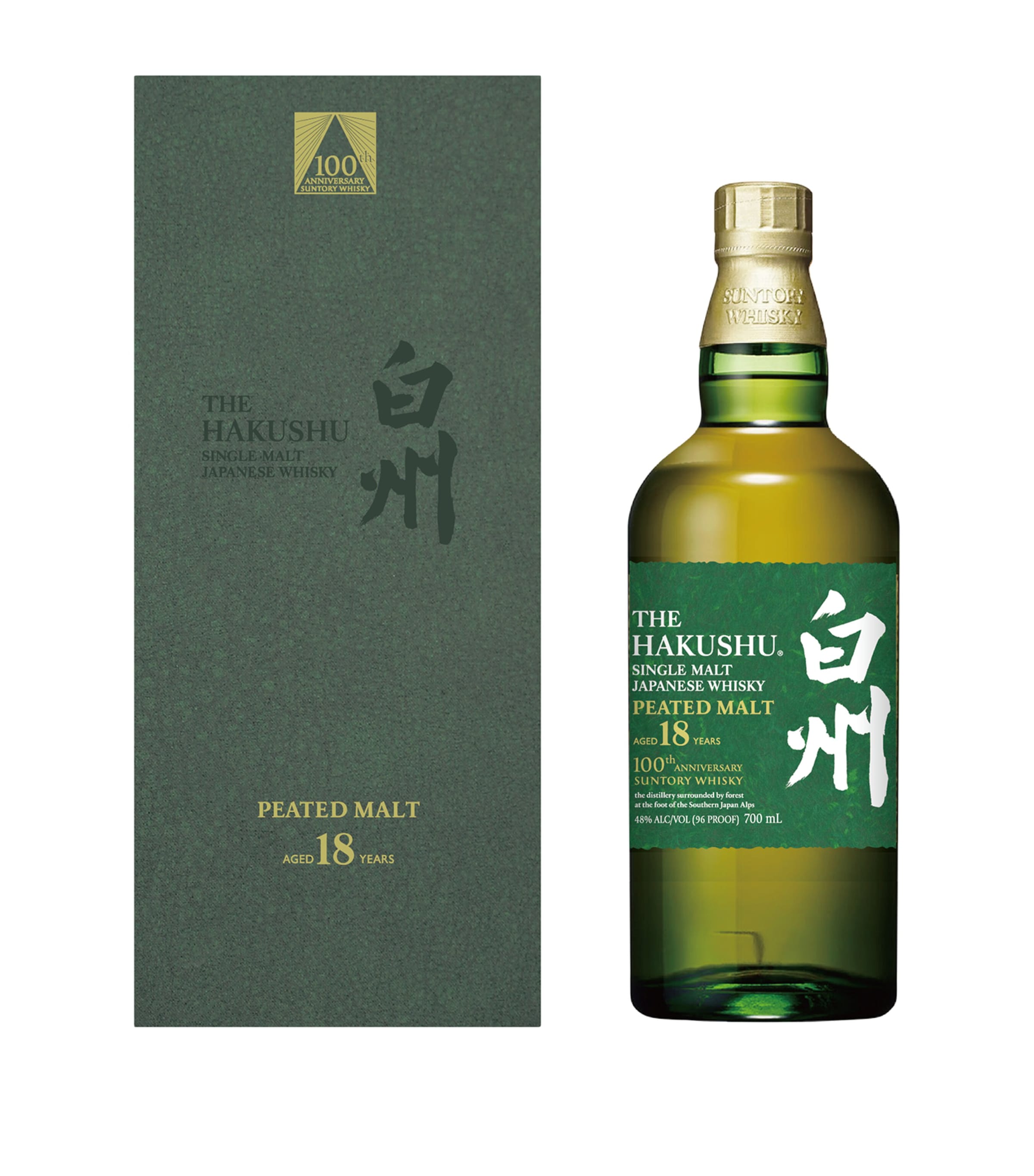 The Hakushu Centenary 18-Year-Old Single-Malt Whisky (70cl)