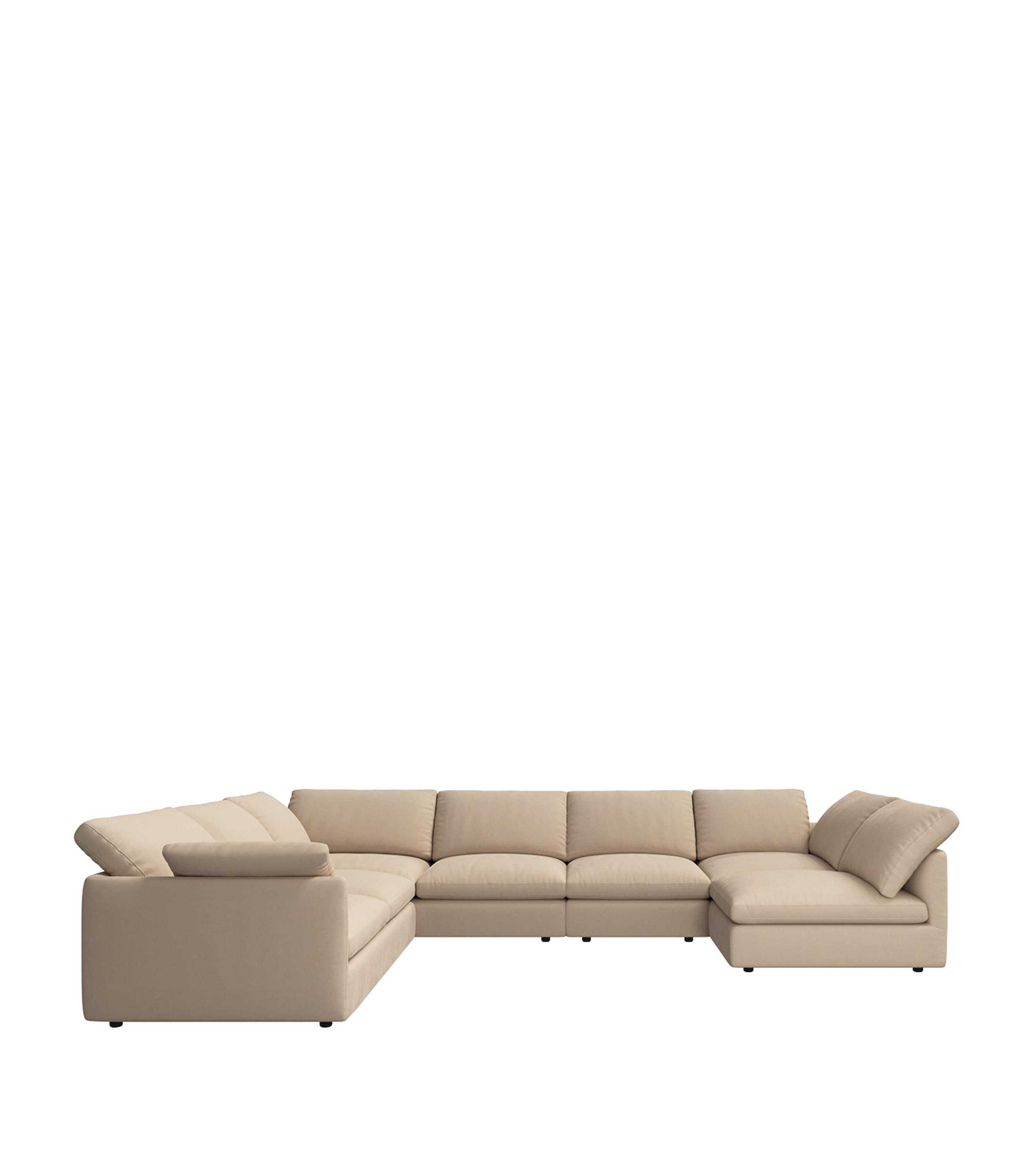 BoConcept Large Milano Corner Sofa Sand