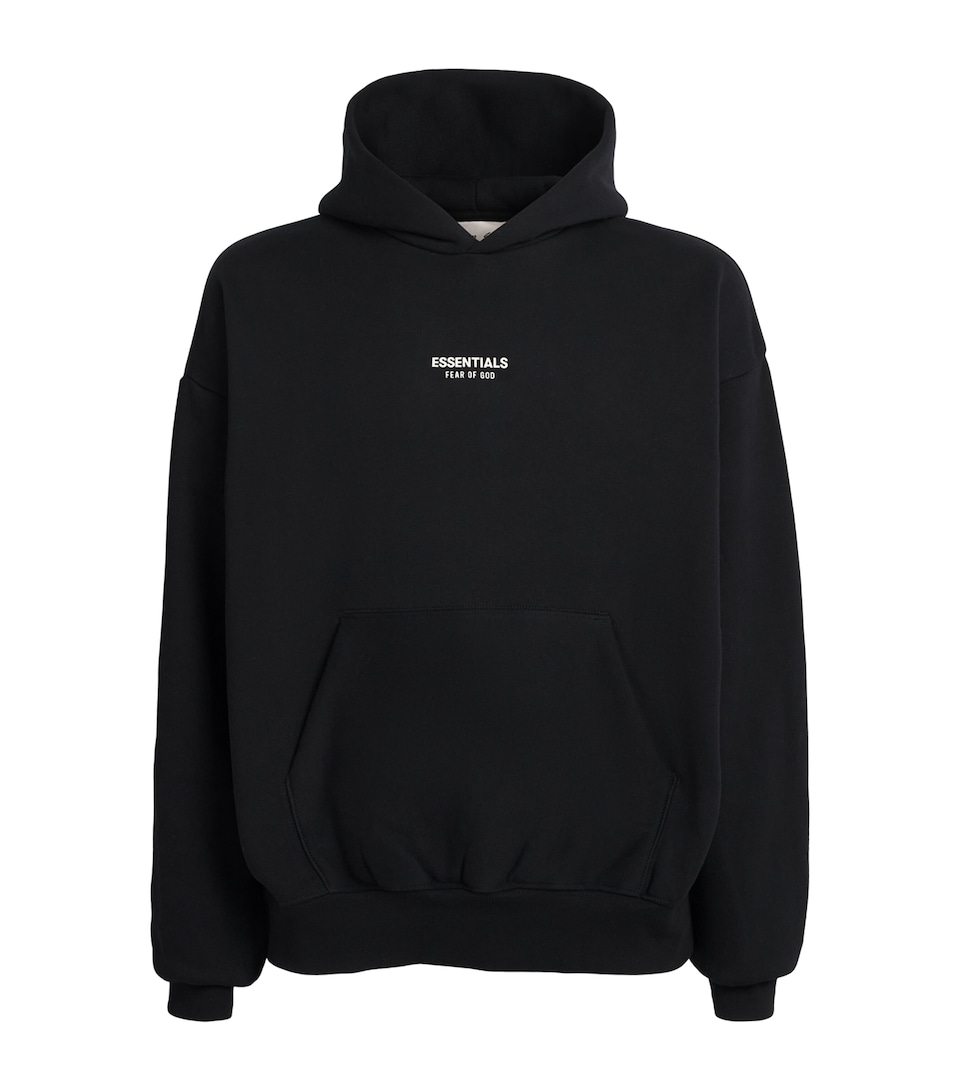 FEAR OF GOD ESSENTIALS Mens Logo Classic Hoodie