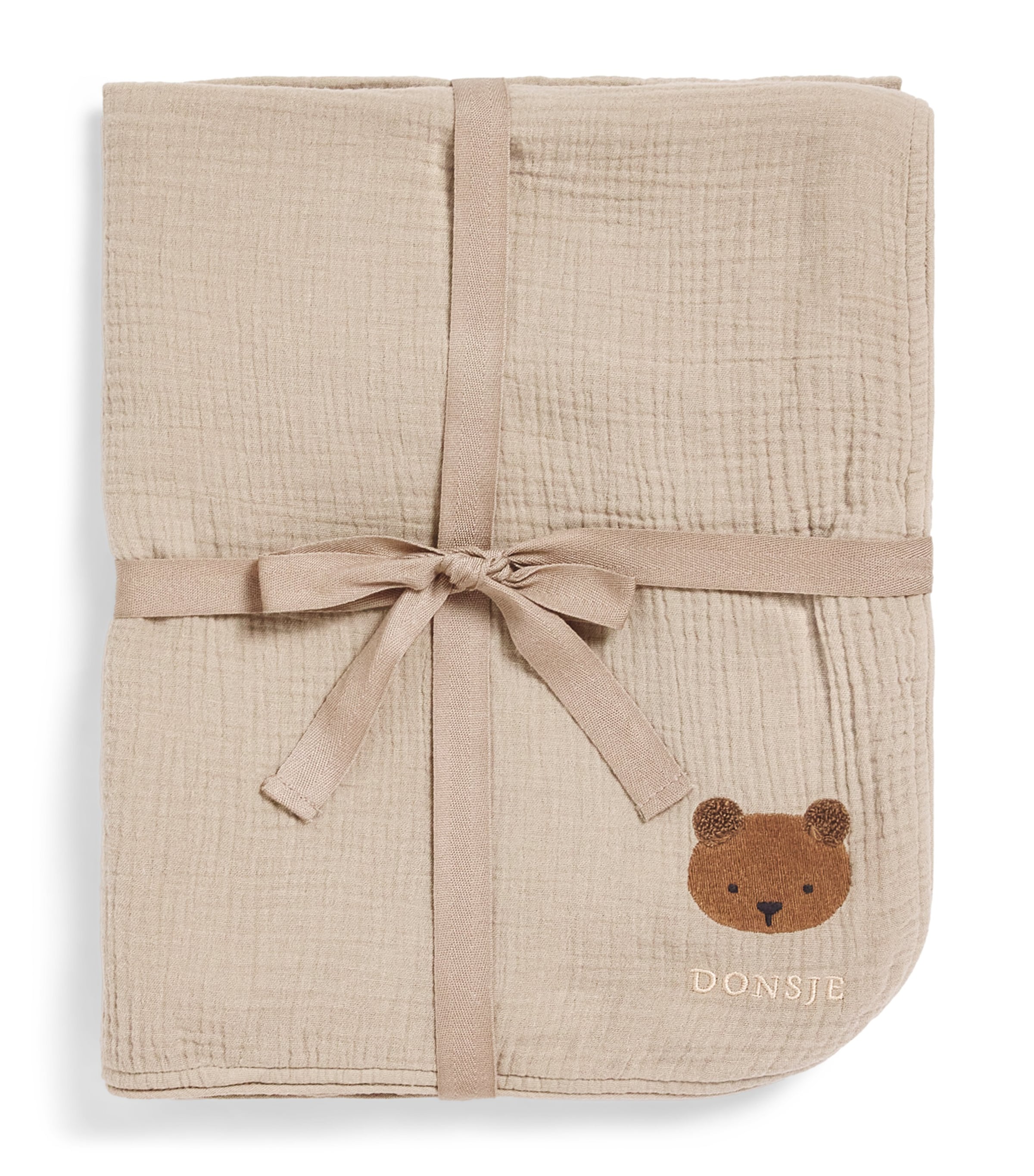 Muslin Embroidered Ploekie Blanket