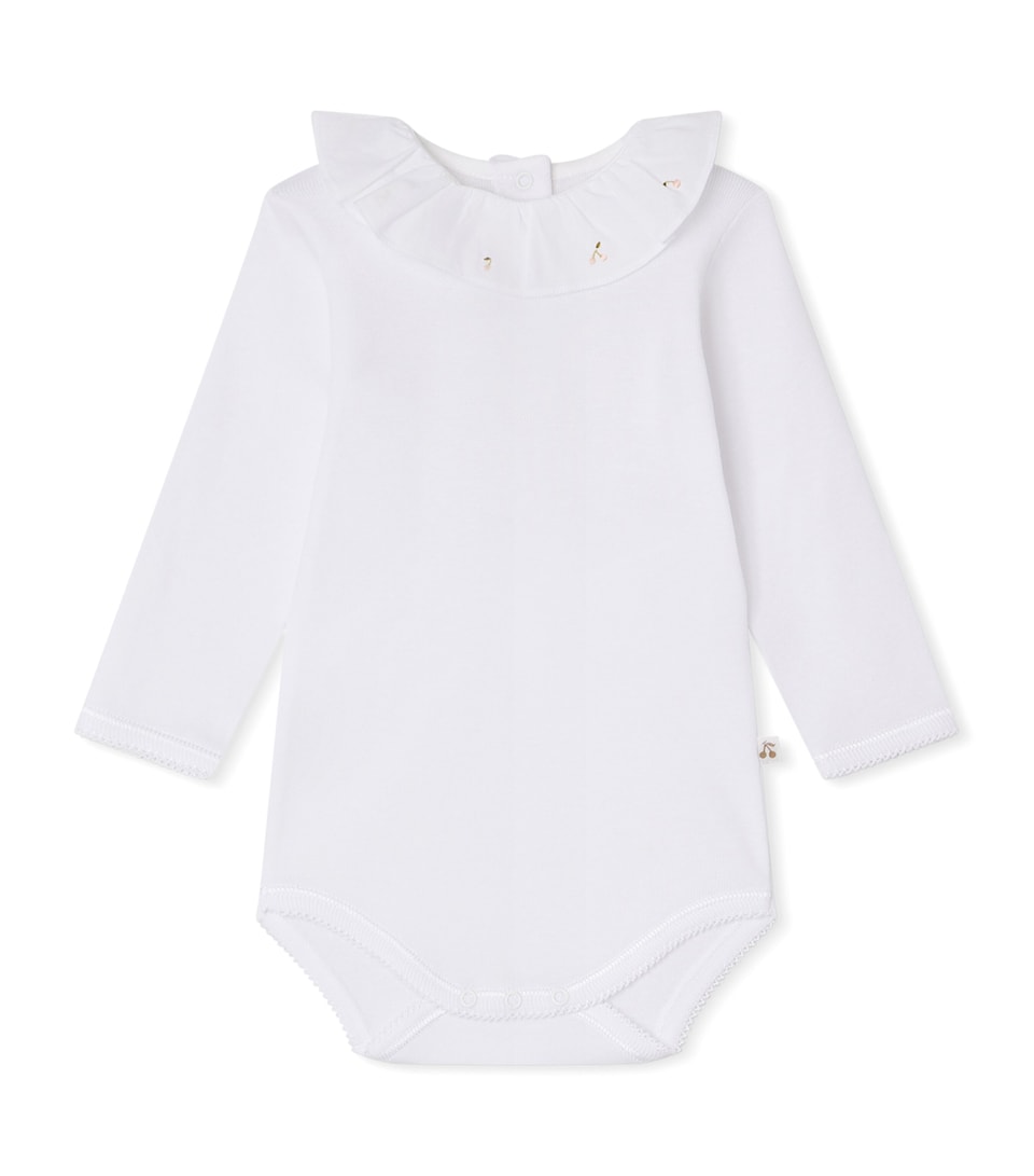 Organic Cotton Ruffled Bodysuit (1-36 Months)
