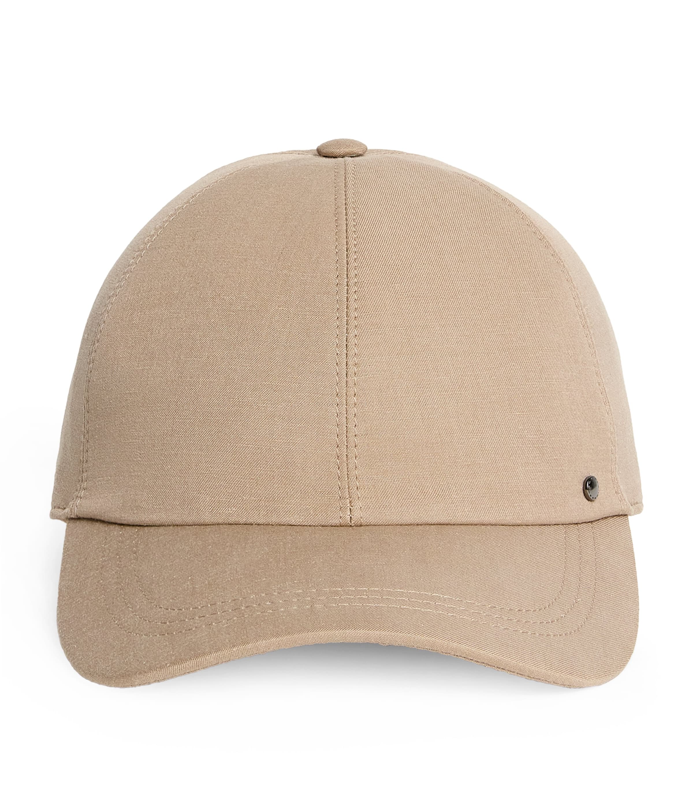 Linen-Silk Baseball Cap