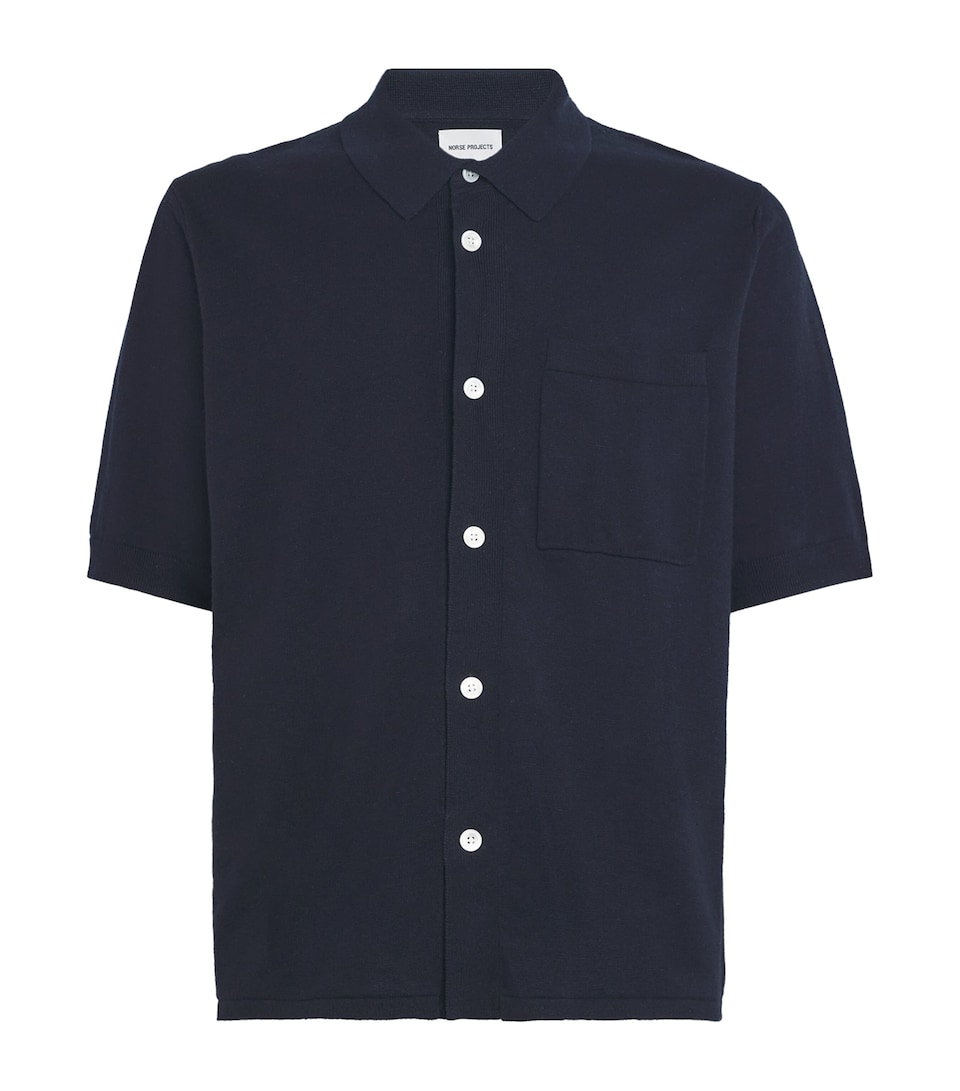 Linen-Cotton Rollo Shirt