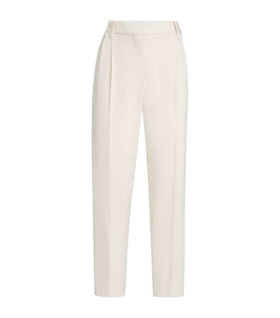 Brunello Cucinelli Womens Straight Tailored Trousers