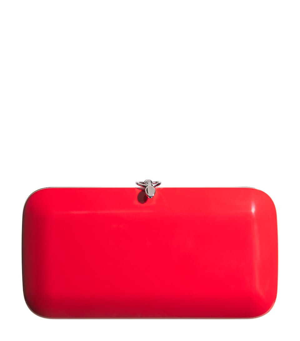 Jeffrey Levinson Finley Clutch Bag Red